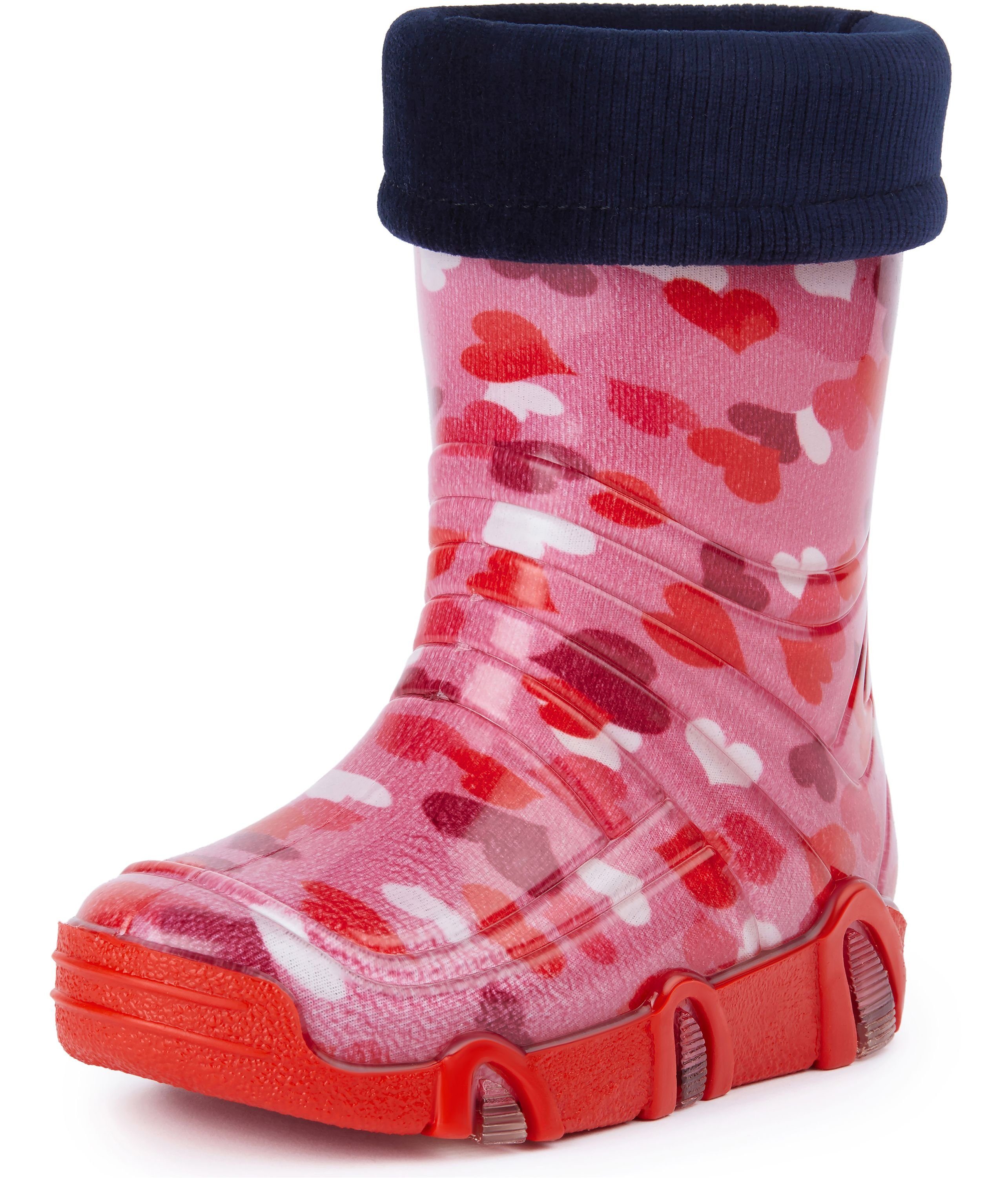 Ladeheid Kinder Gummistiefel gefüttert Swk Gummistiefel