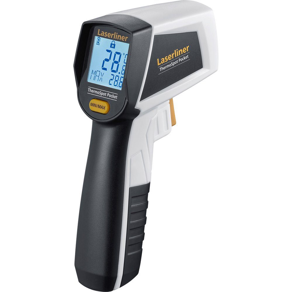 LASERLINER Infrarot-Thermometer Laserliner ThermoSpot Pocket Infrarot-Thermometer Optik 12:1 -40 - 4
