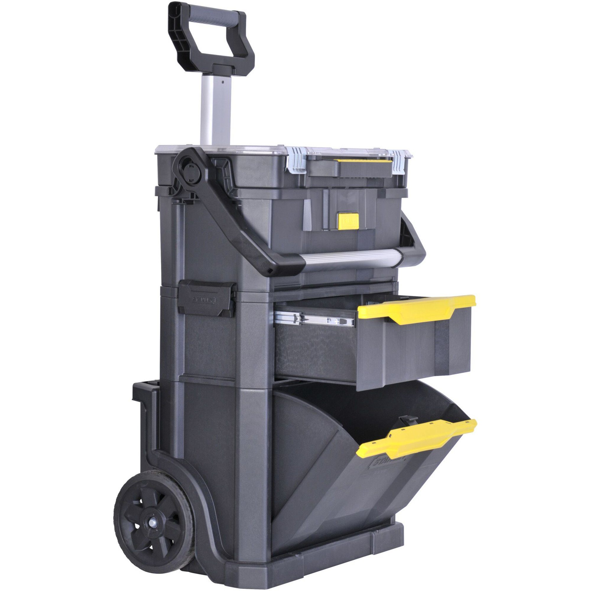 STANLEY Werkzeugkoffer Stanley Rollende Werkstatt Stanley 2-IN-1, Trolley