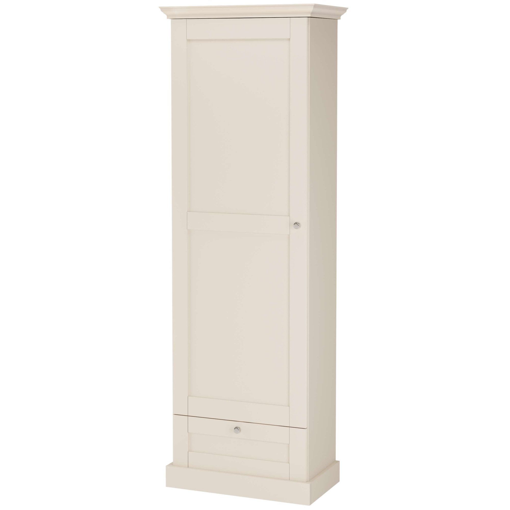 OTTO home Garderobenschrank Binz viele Stauraummöglichkeiten, Metallgriffe, Tür mit Rahmen, Höhe 180 cm