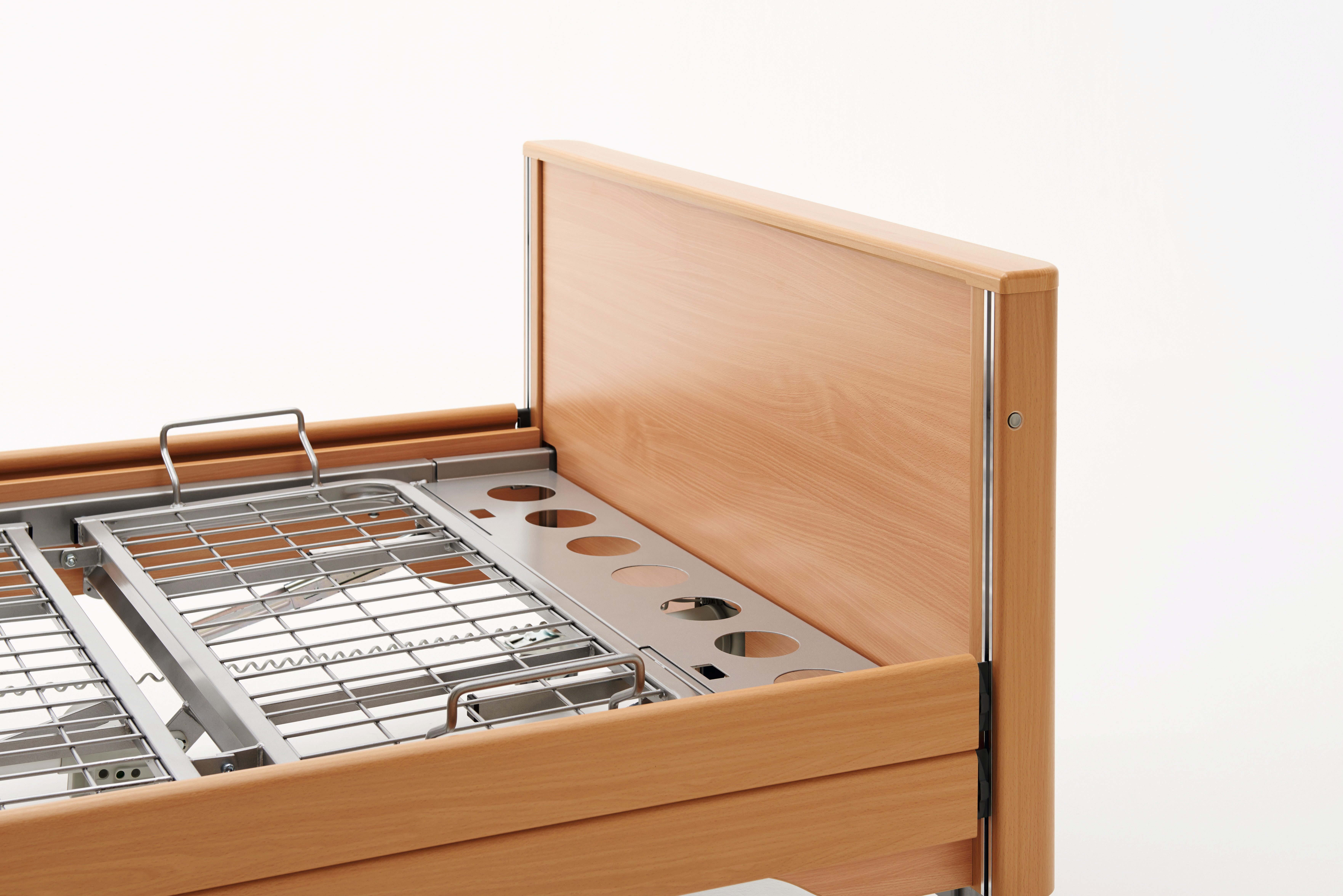 Burmeier Bett Schwerlastbett Gigant (extra stabile Metallliegefläche, Mehr Lebensqualität), Für Personengewichte bis zu 280 kg