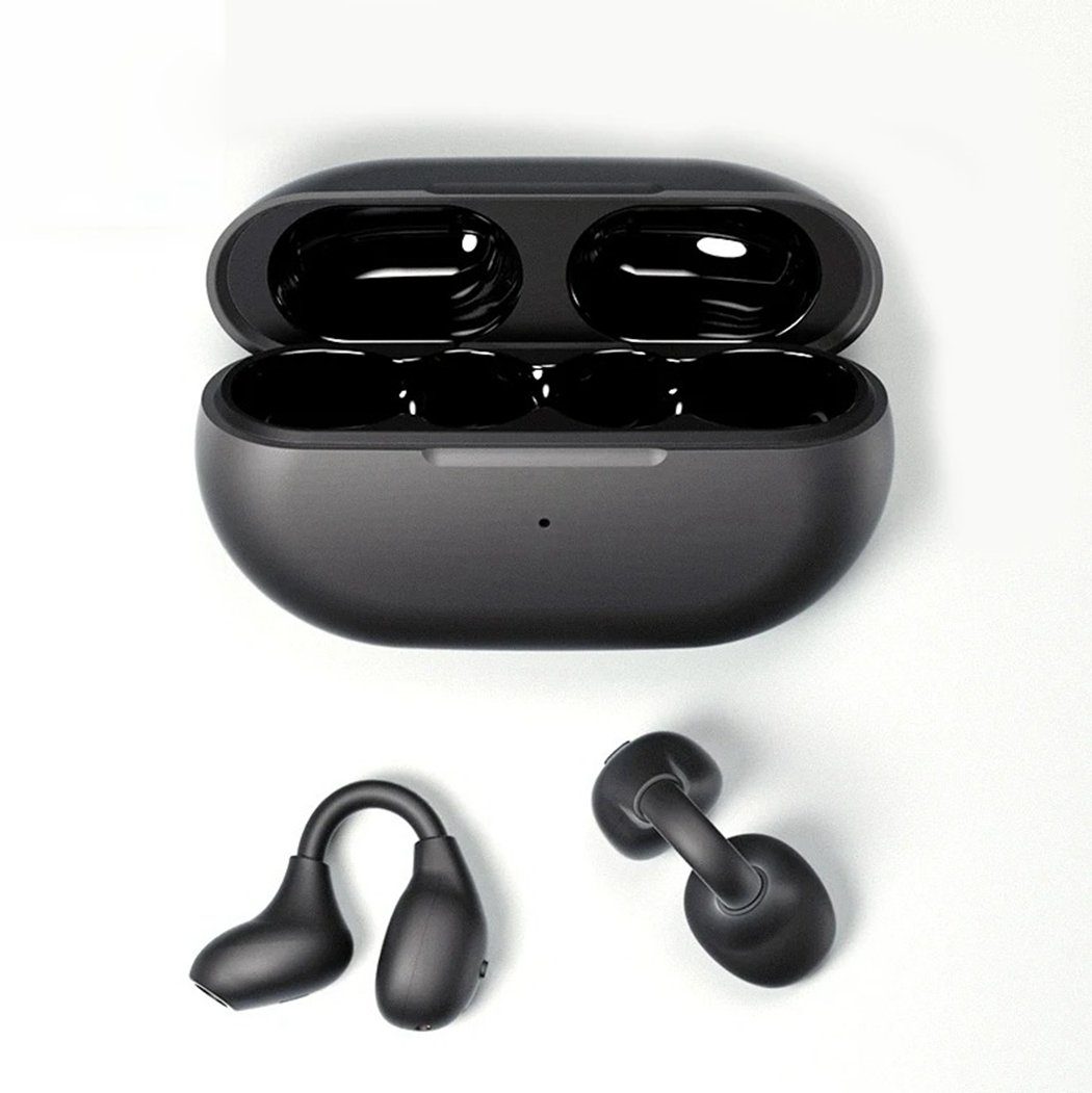TUABUR Xiaomi Drahtlose Kopfhörer - Bluetooth 5.3, Sport Ohrhörer,Wasserdicht Bluetooth-Kopfhörer Schwarz
