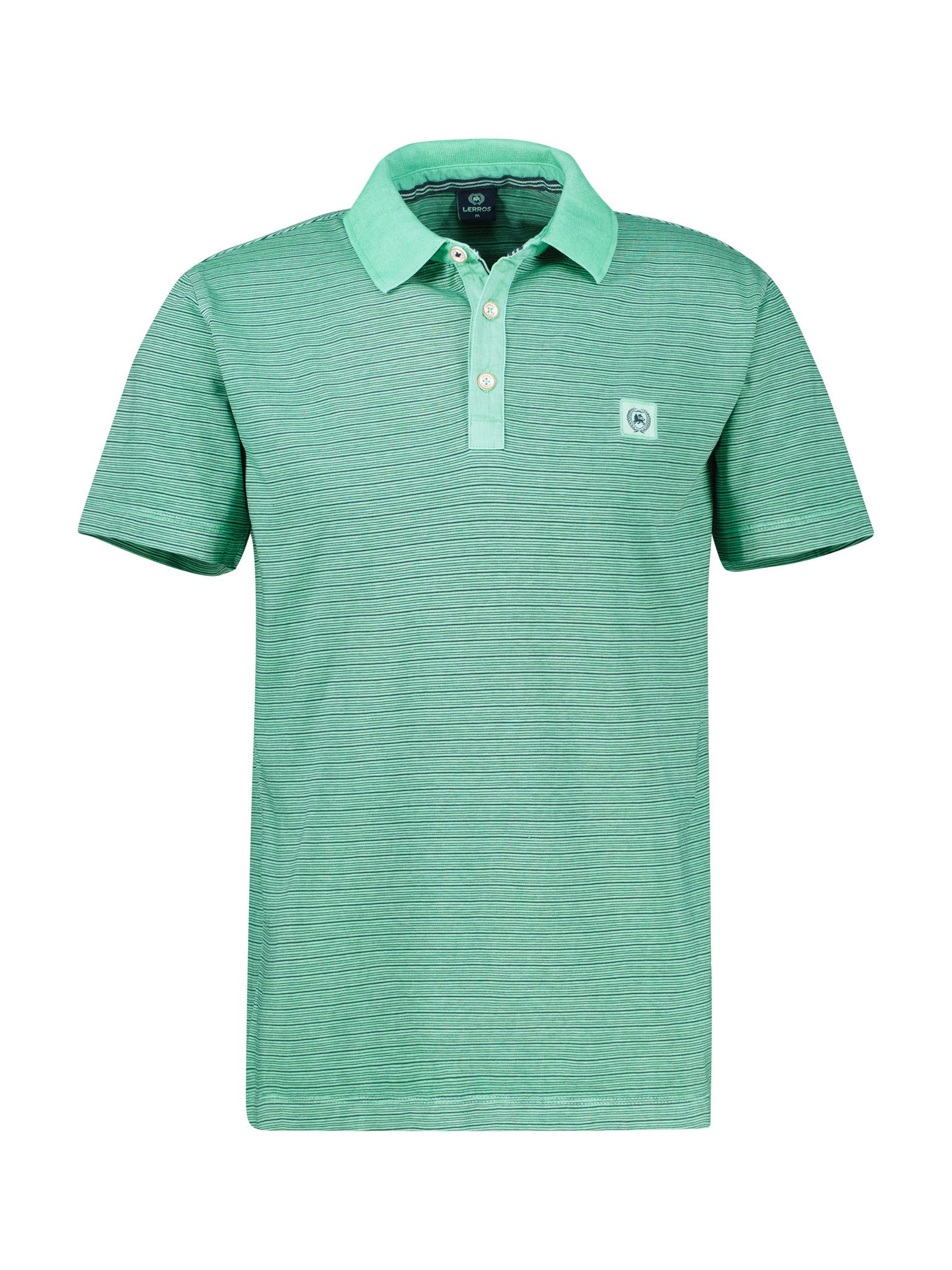 LERROS Poloshirt Kurzarm-Polo mit feinen Streifen