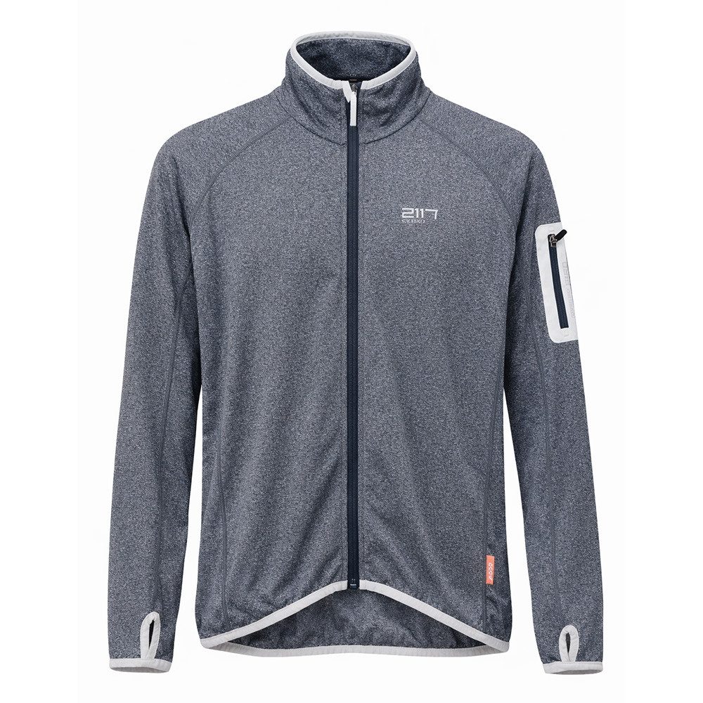 2117 of Sweden Trekkingjacke 2117 of Sweden Gran MS Herren Eco Outdoor- Fleece- Midlayer Jacke Grau