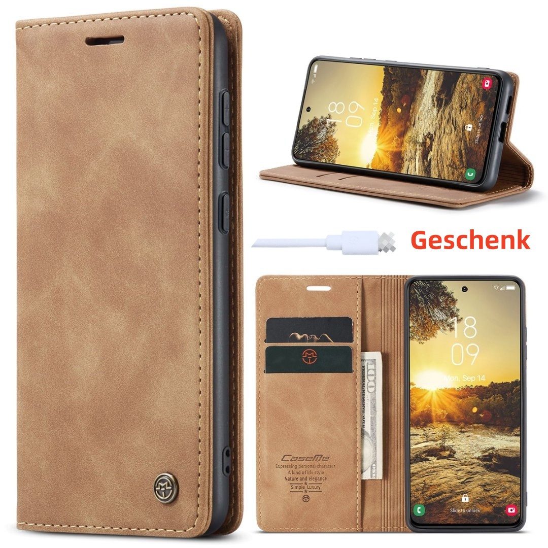 trends for living Handyhülle Handy Hülle Tasche Cover für Samsung Modelle Klapp Case Leder
