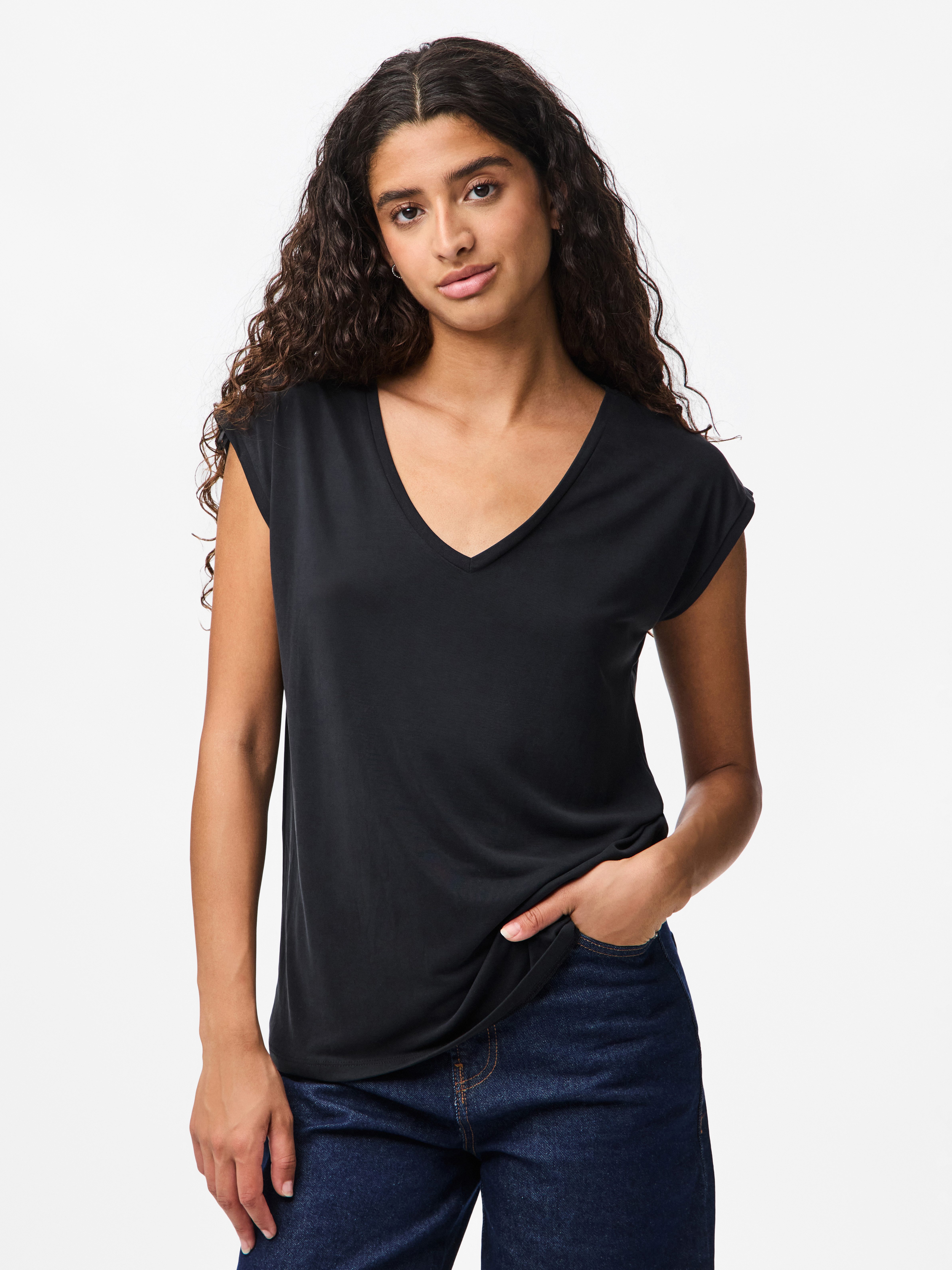 Kurzarmshirt PCKAMALA TEE NOOS BC