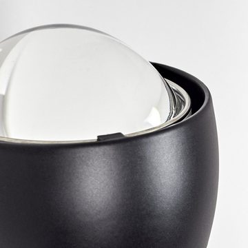 hofstein Wandleuchte »Osacca« moderne Wandlampe aus Metall in Schwarz und klaren Glas, ohne Leuchtmittel, mit Up & Down Lichteffekt, 1xG9