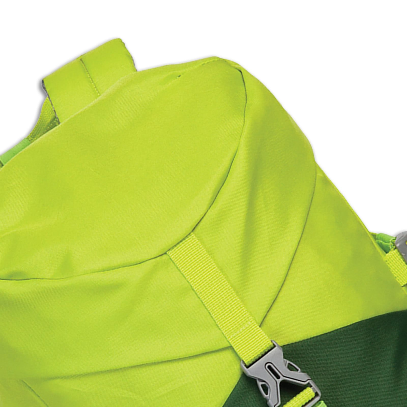 fabrizio® Rucksack Fabrizio Go Green Kinderrucksack, Kinderrucksack Polyester, recycelt, grün, lime ca. 37cm hoch, Bär
