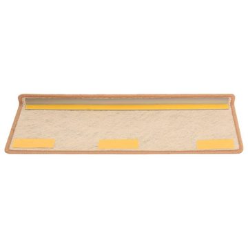 Stufenmatte Treppenmatten Selbstklebend Sisal-Optik 15Stk. 65x21x4cm Orange, vidaXL, Rechteckig