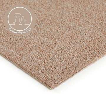 Teppichboden Feinschlinge Luton, Andiamo, rechteckig, Höhe: 6 mm, meliert, Breite 400 cm oder 500 cm, strapazierfähig & pflegeleicht