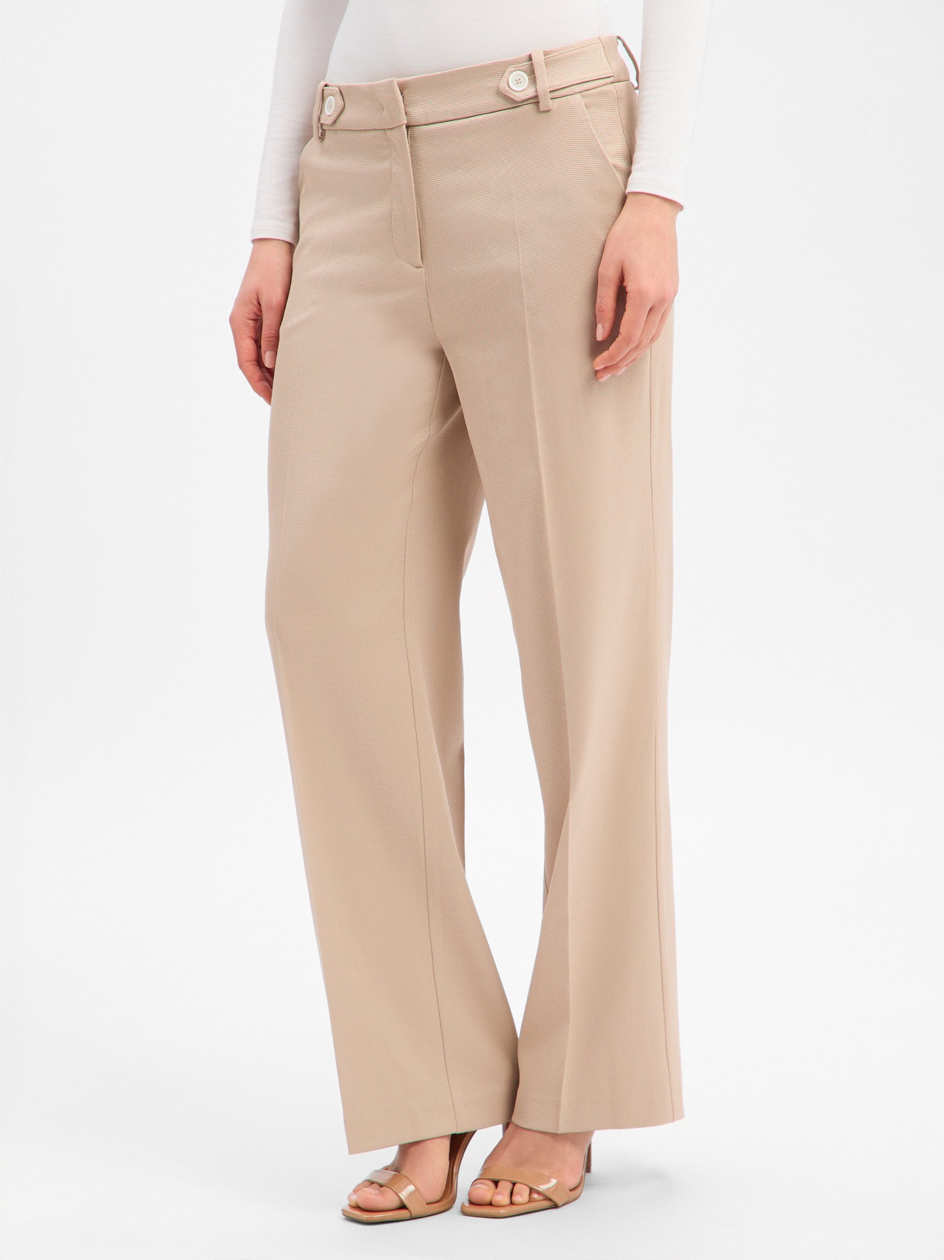 MORE&MORE Bundfaltenhose