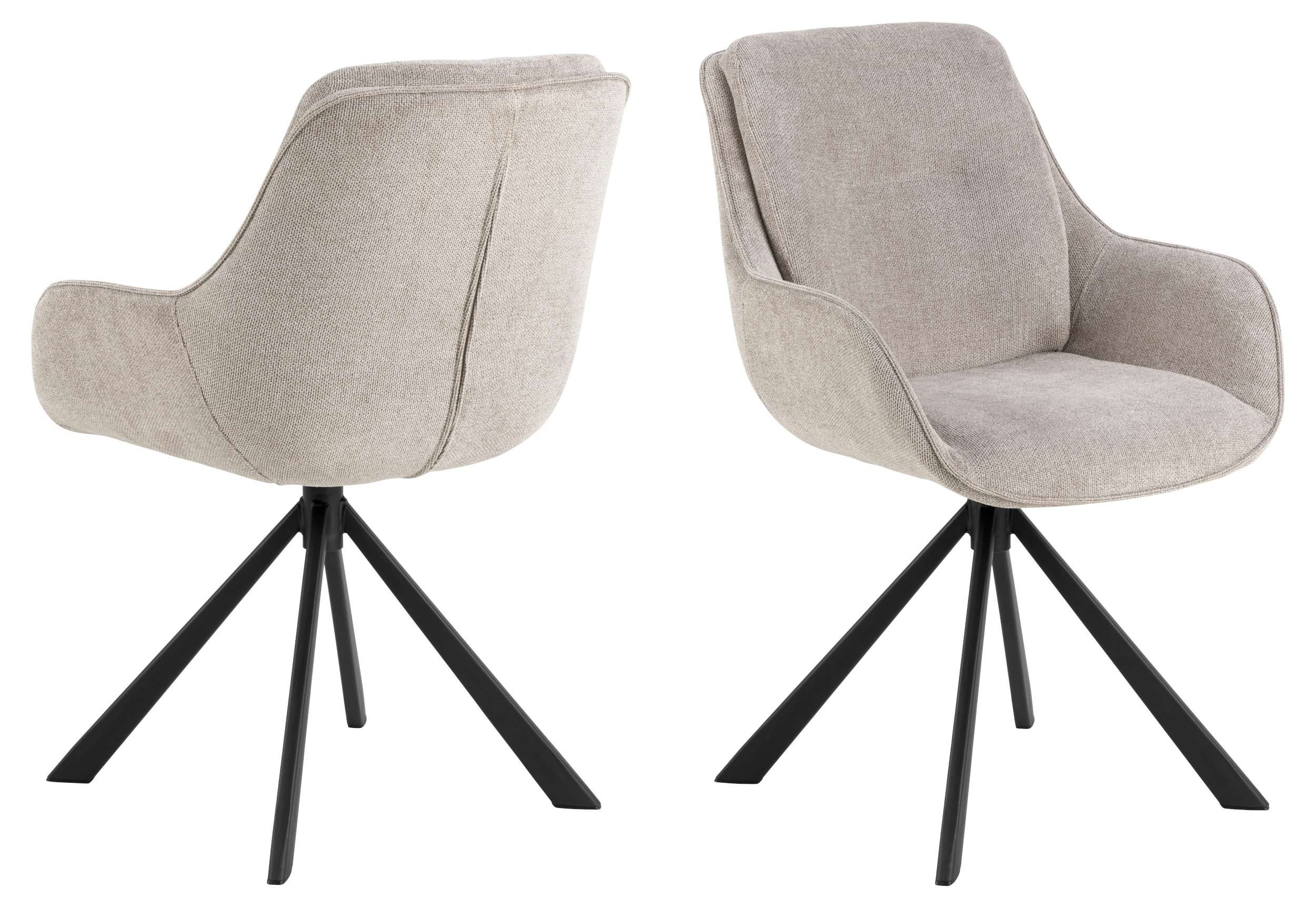 99rooms Polsterstuhl Hilko (Esszimmerstuhl, Küchenstuhl (2-St), Funktionales Designkonzept in origineller Formgebung