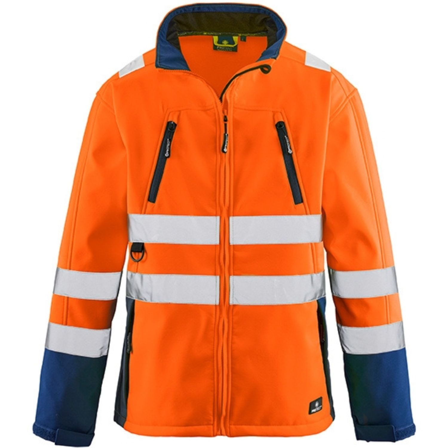 4PROTECT Arbeitsjacke Warnschutz-Softshelljacke "PITTSBURGH"