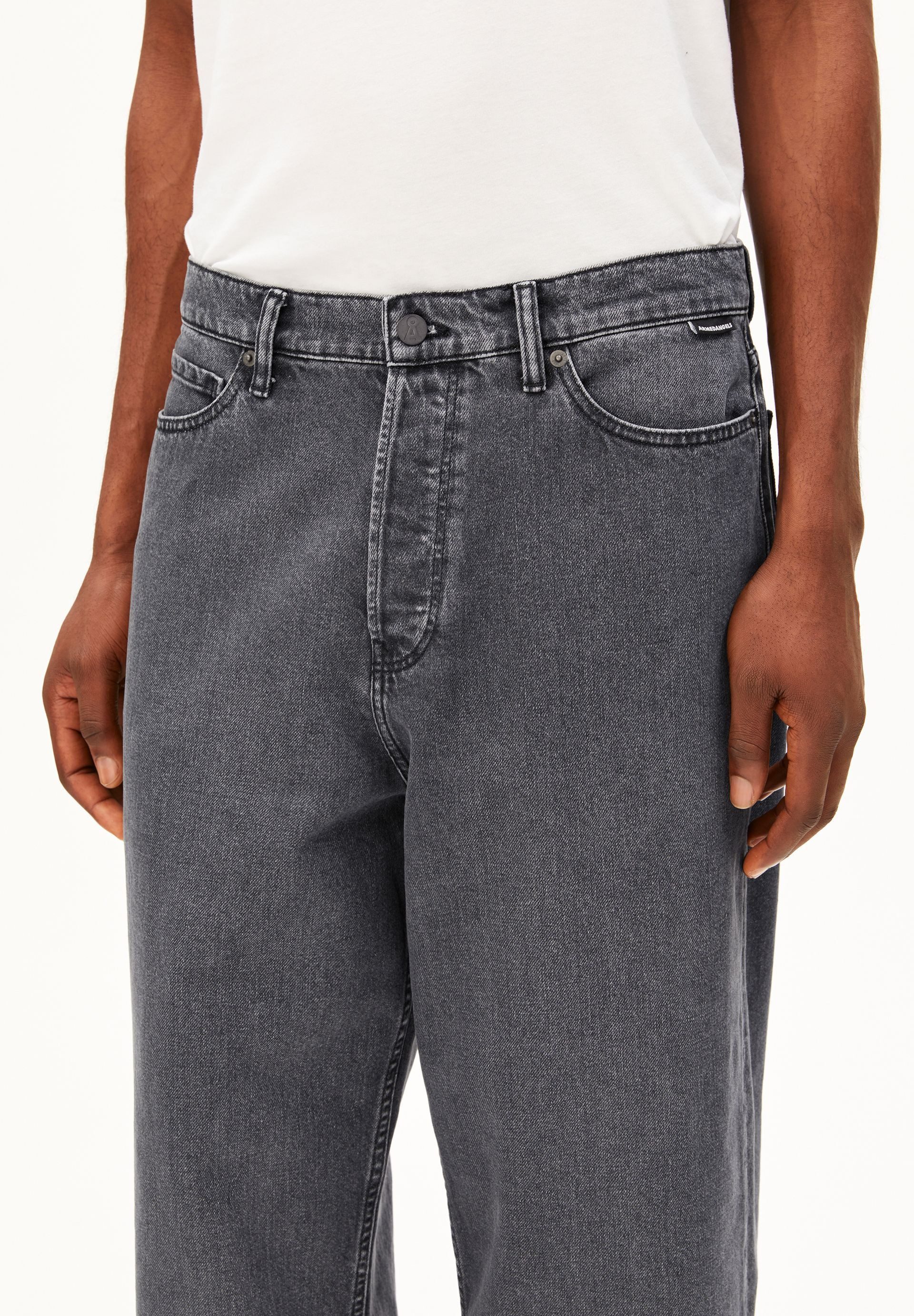 Armedangels Weite Jeans JAAMEO BAGGY Baggy Jeans recycelte Baumwolle (Non-Stretch, Baggy Fit) Mid waist