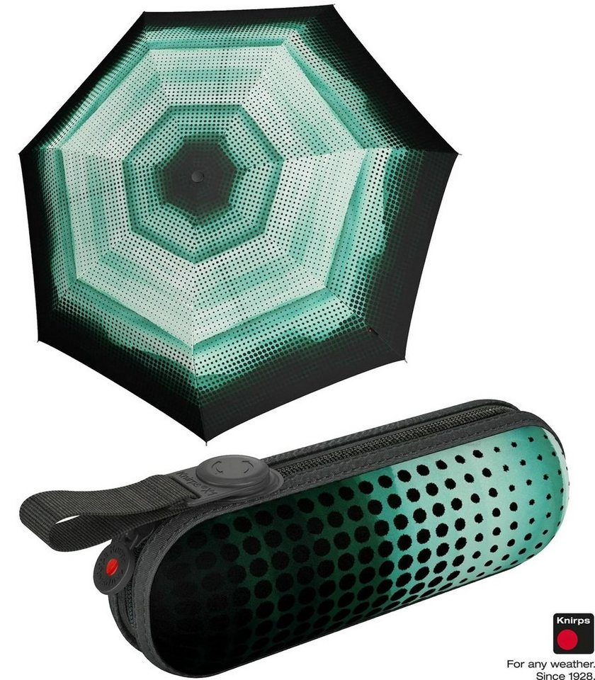 Knirps® Taschenregenschirm X1 Super Mini mit ecorepel-Technologie - 2Dream,  der kleine, leichte, kompakte Begleiter
