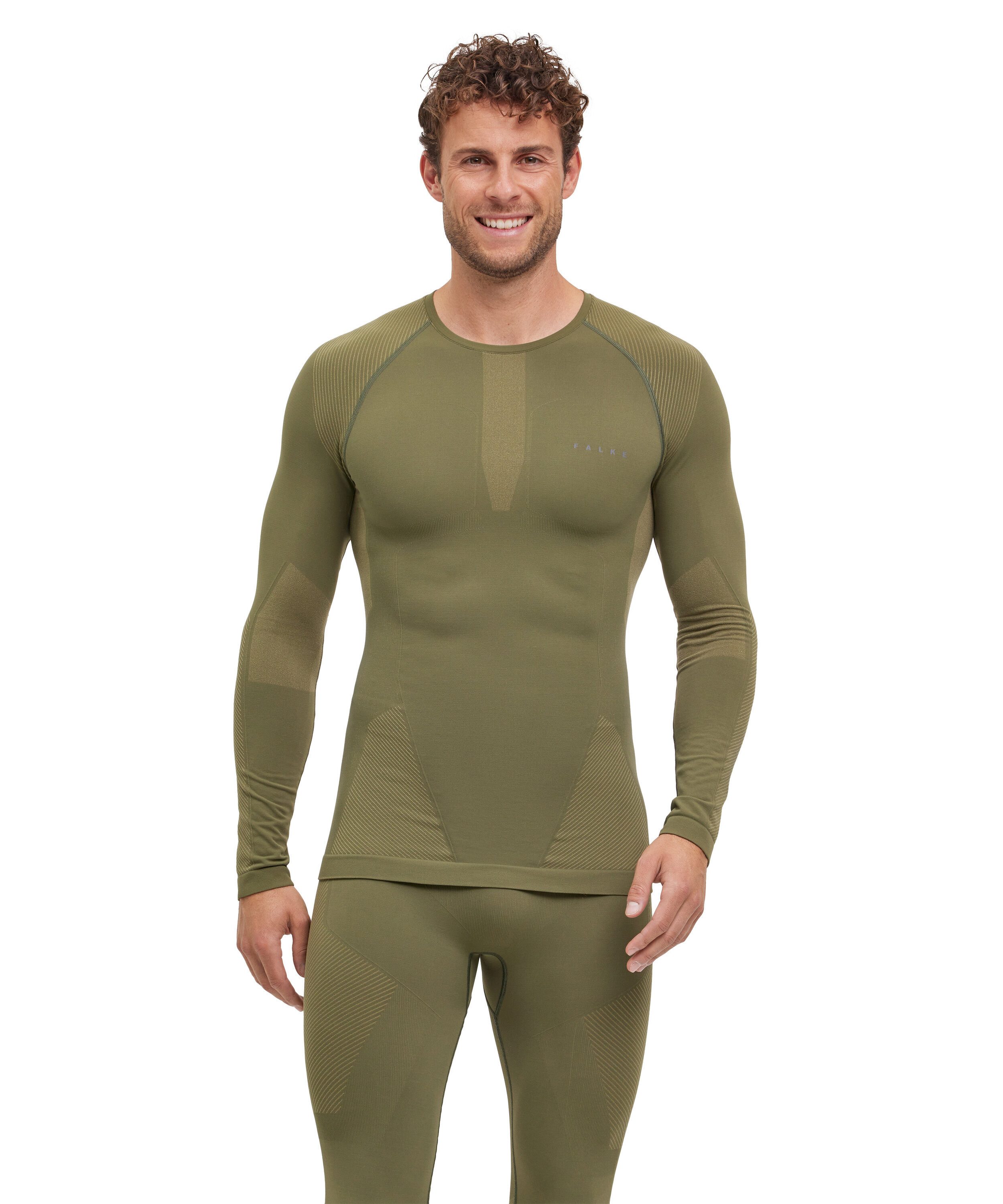 FALKE Funktionsshirt Warm (1-tlg., 1) thermoregulierend für warme bis kalte Temperaturen