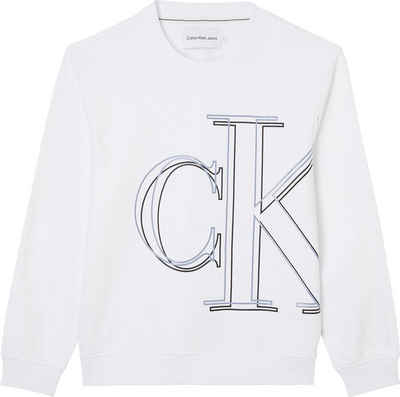 Calvin Klein Jeans Sweatshirt »ILLUMINATED CK CREW NECK«
