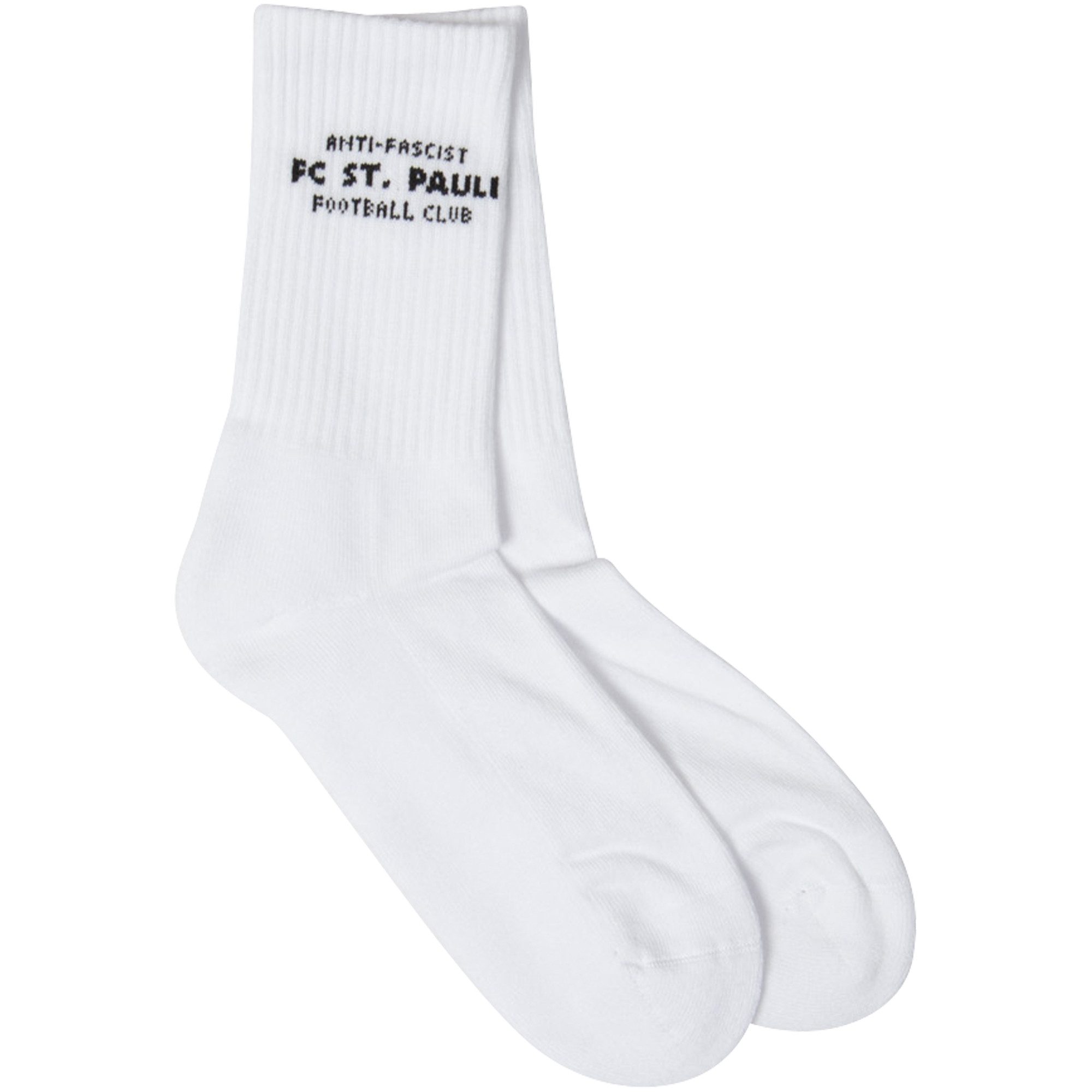 FC St. Pauli Socken FC St. Pauli - Tennissocken Anti-Fascist - weiß