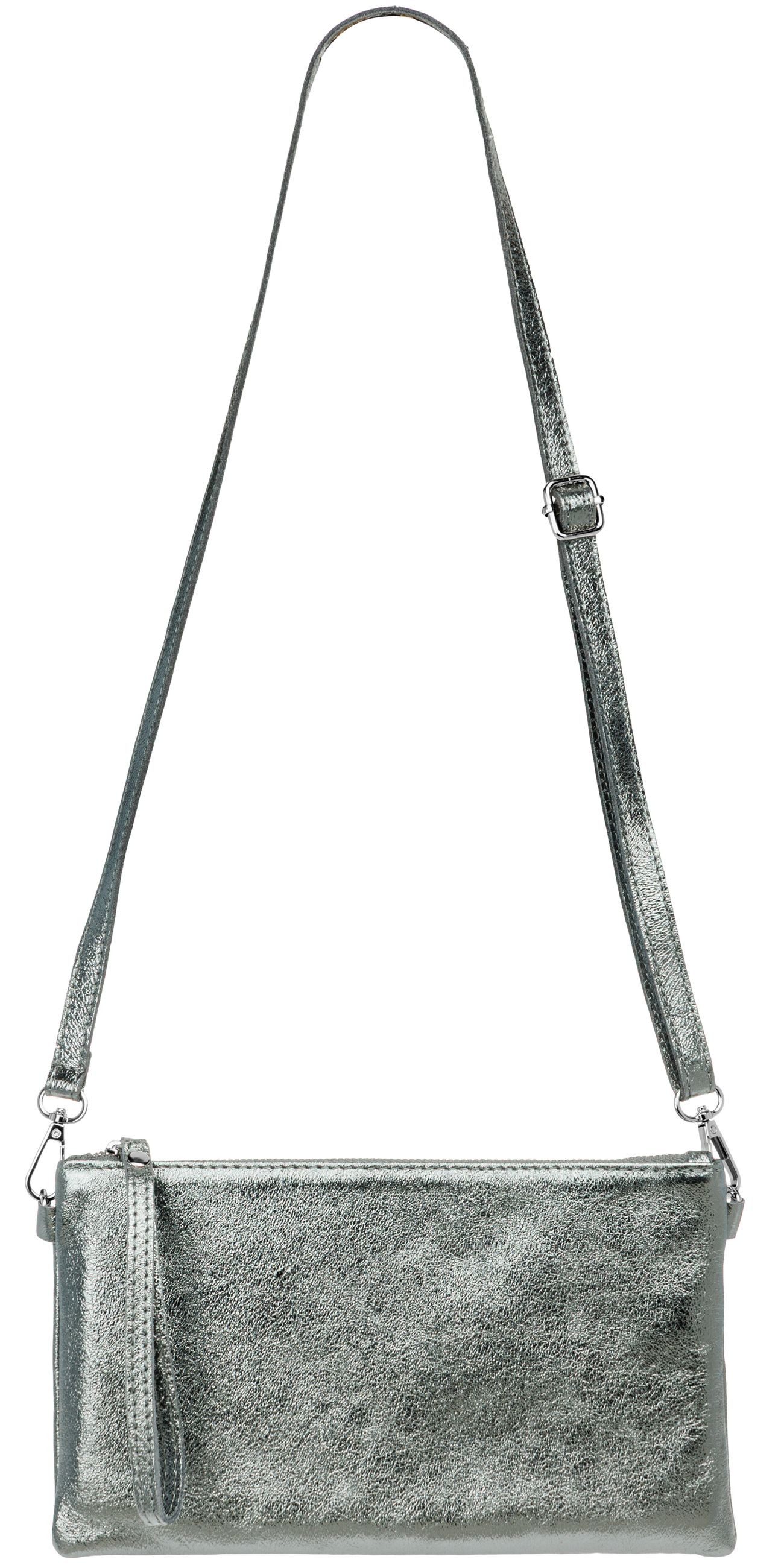 Caspar Clutch Leder Abendtasche Damen Umhängetasche günstig online kaufen