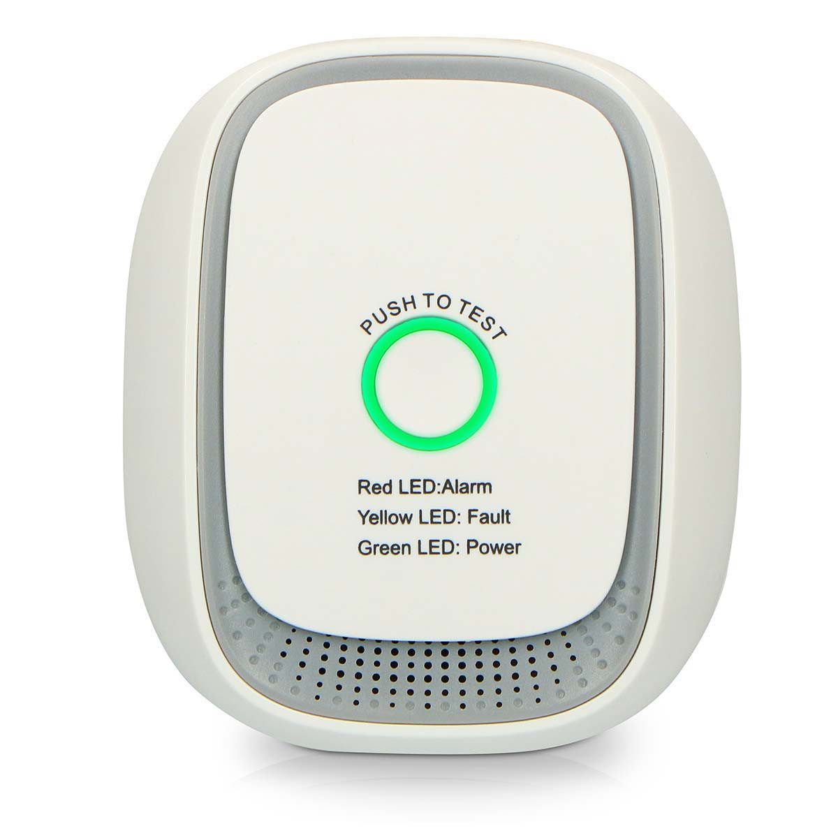 Alecto GA11 Gasmelder (Gasmelder, Plug & Play (Steckdose), 70 dB Alarm, EN50194 Norm)