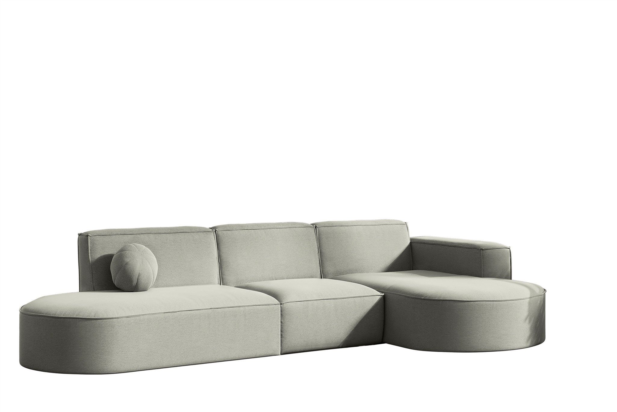 Fun Möbel Loungesofa Gartenmöbel Gartensofa Ecksofa FUN FEDRA, inkl. 1 Zierkissen, Wetterfesterstoff