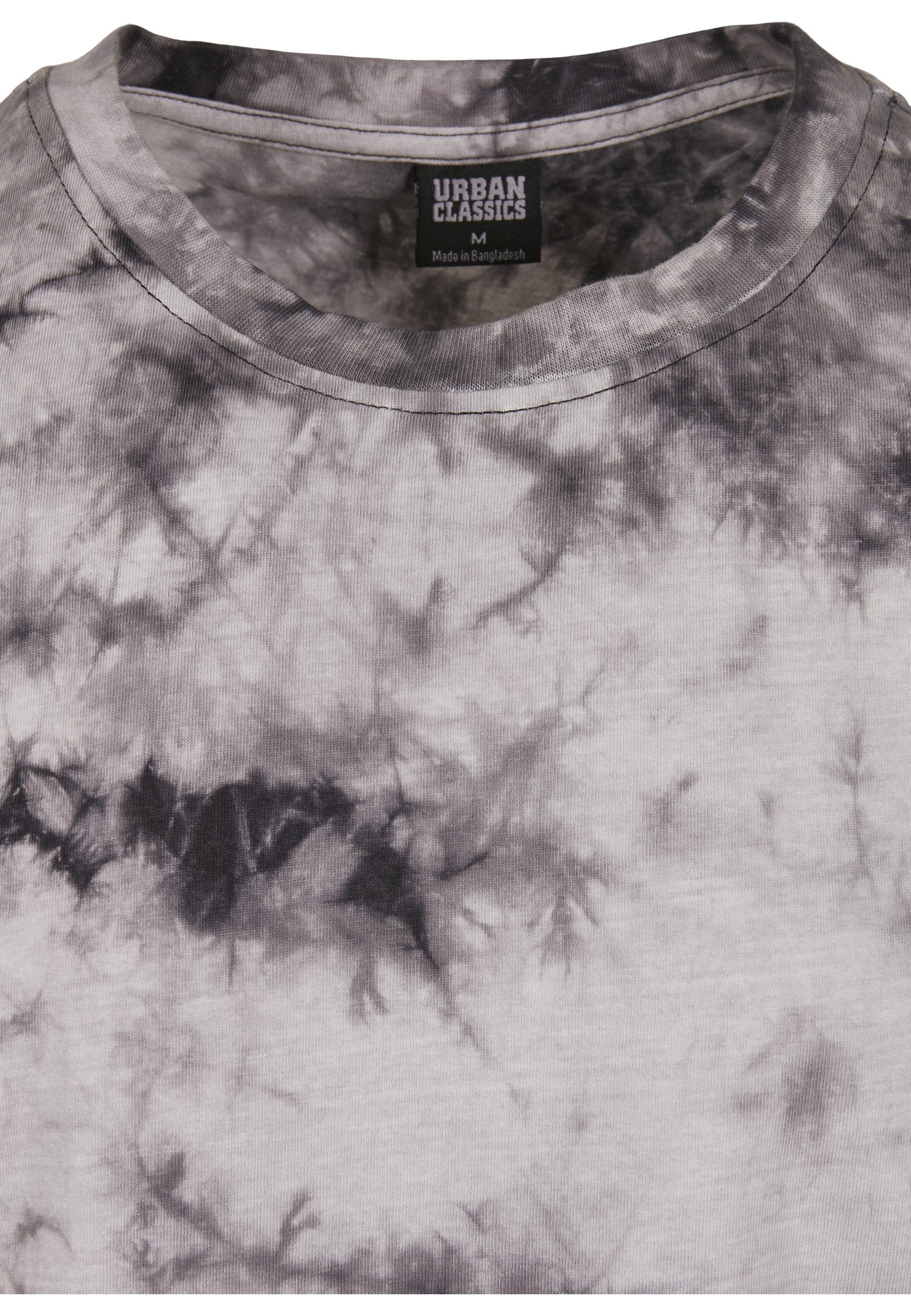 URBAN CLASSICS T-Shirt Urban Classics Herren Black Tie Dye Tee (1-tlg) – Bild 3 von 5