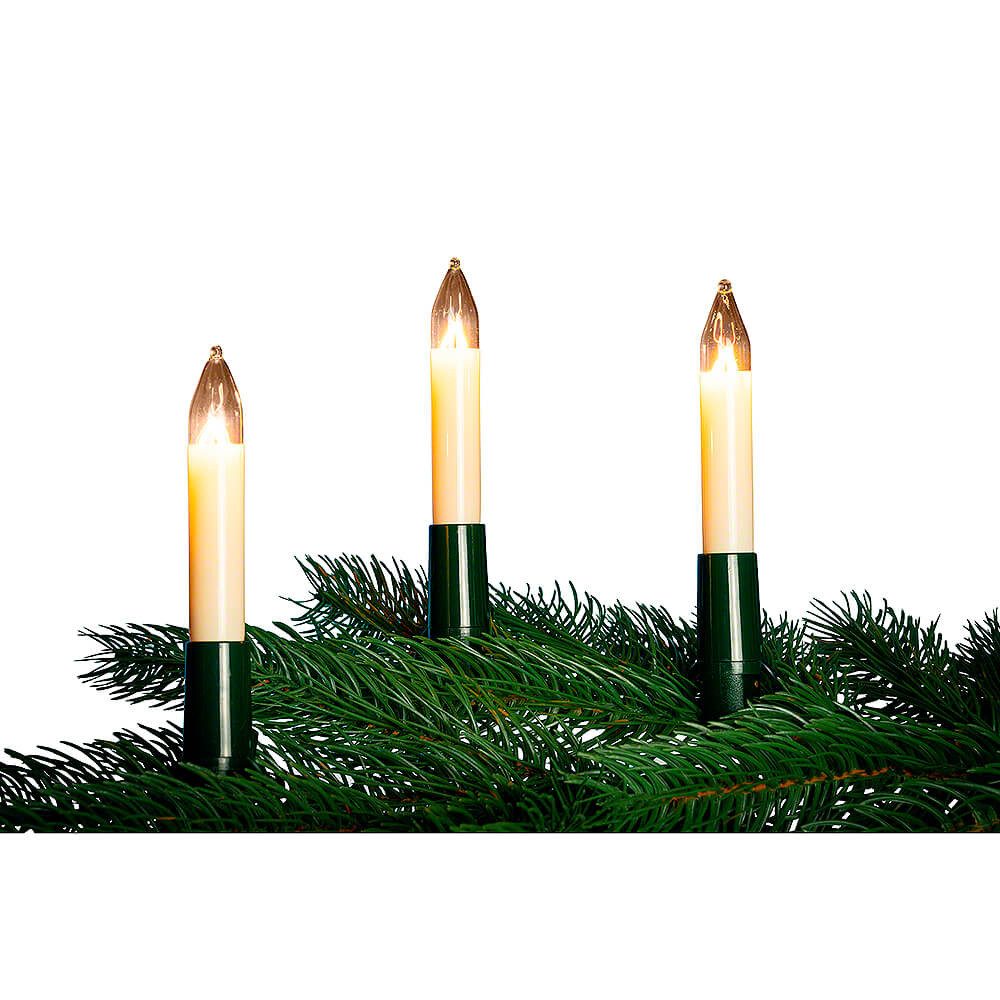 NARVA Schwibbogen NARVA Lichterkette mit 30 Normalschaftkerzen von NARVA Lichterketten