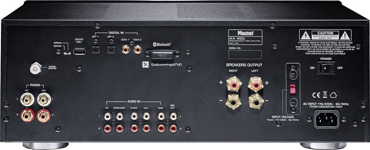Magnat MA 900, schwarz Stereo Hybrid-Verstärker Skonto Aktion Vollverstärker