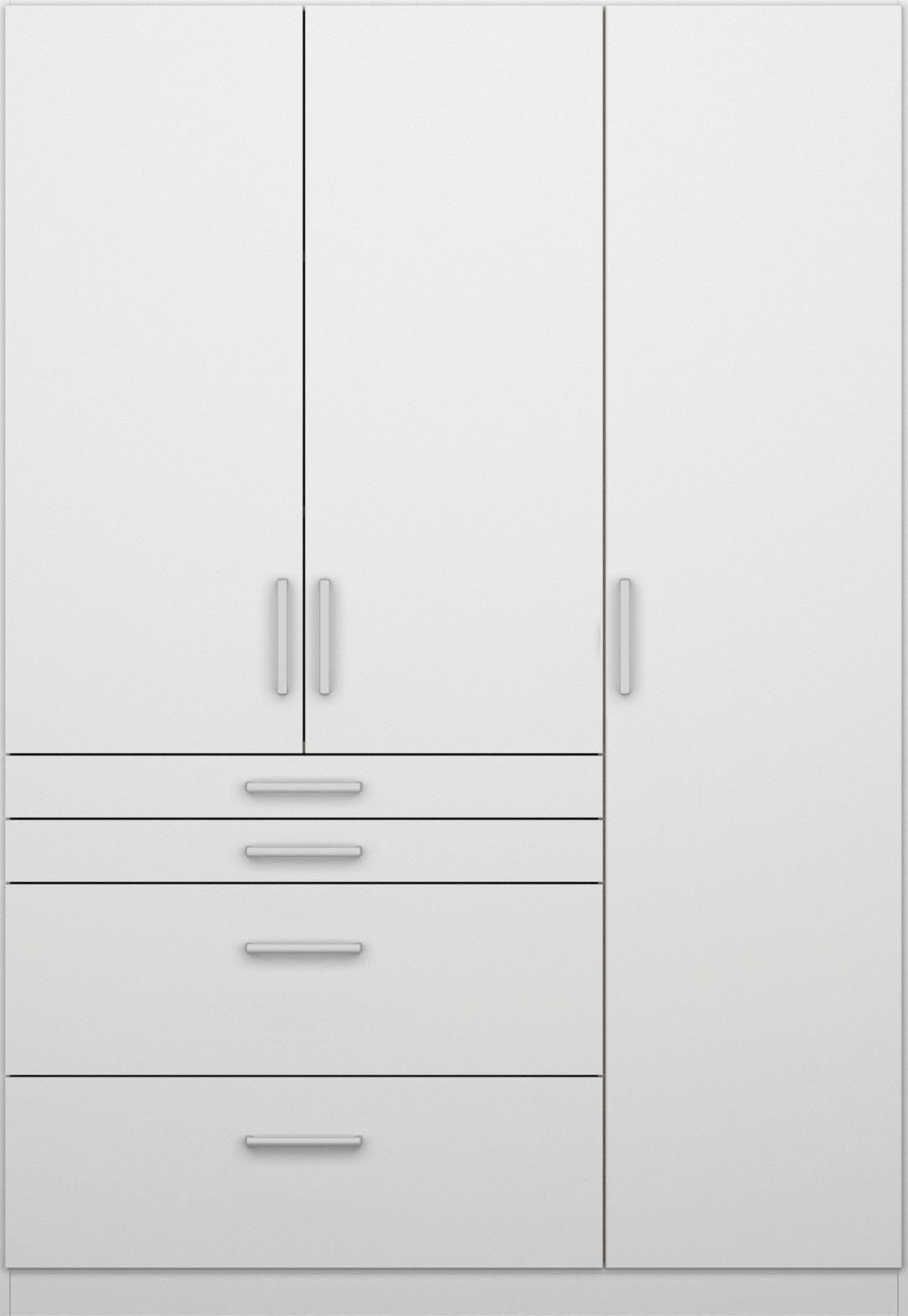 rauch Schrank-Set Kleiderschrank Schrank Garderobe Garderobenschrank Eckschrank HOMBURG, (Set), viel Stauraum, oberer Schubkasten mit Einteilung MADE IN GERMANY