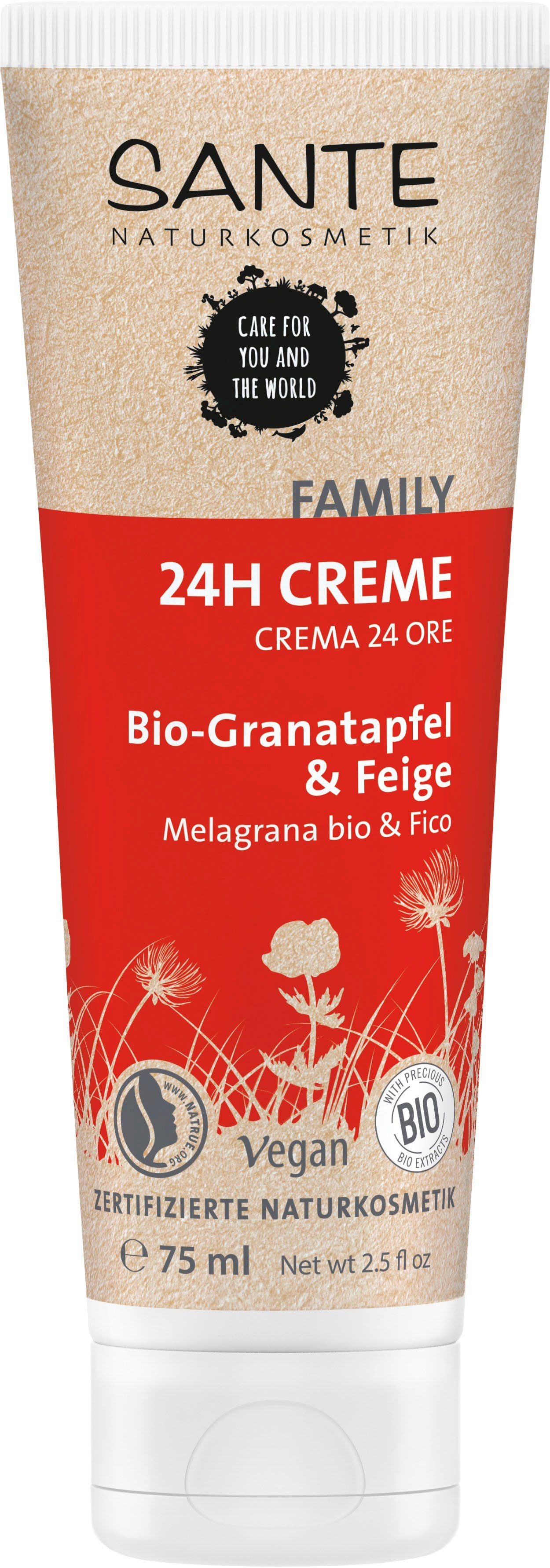 SANTE Gesichtspflege »24H Creme Bio-Granatapfel & Feige«
