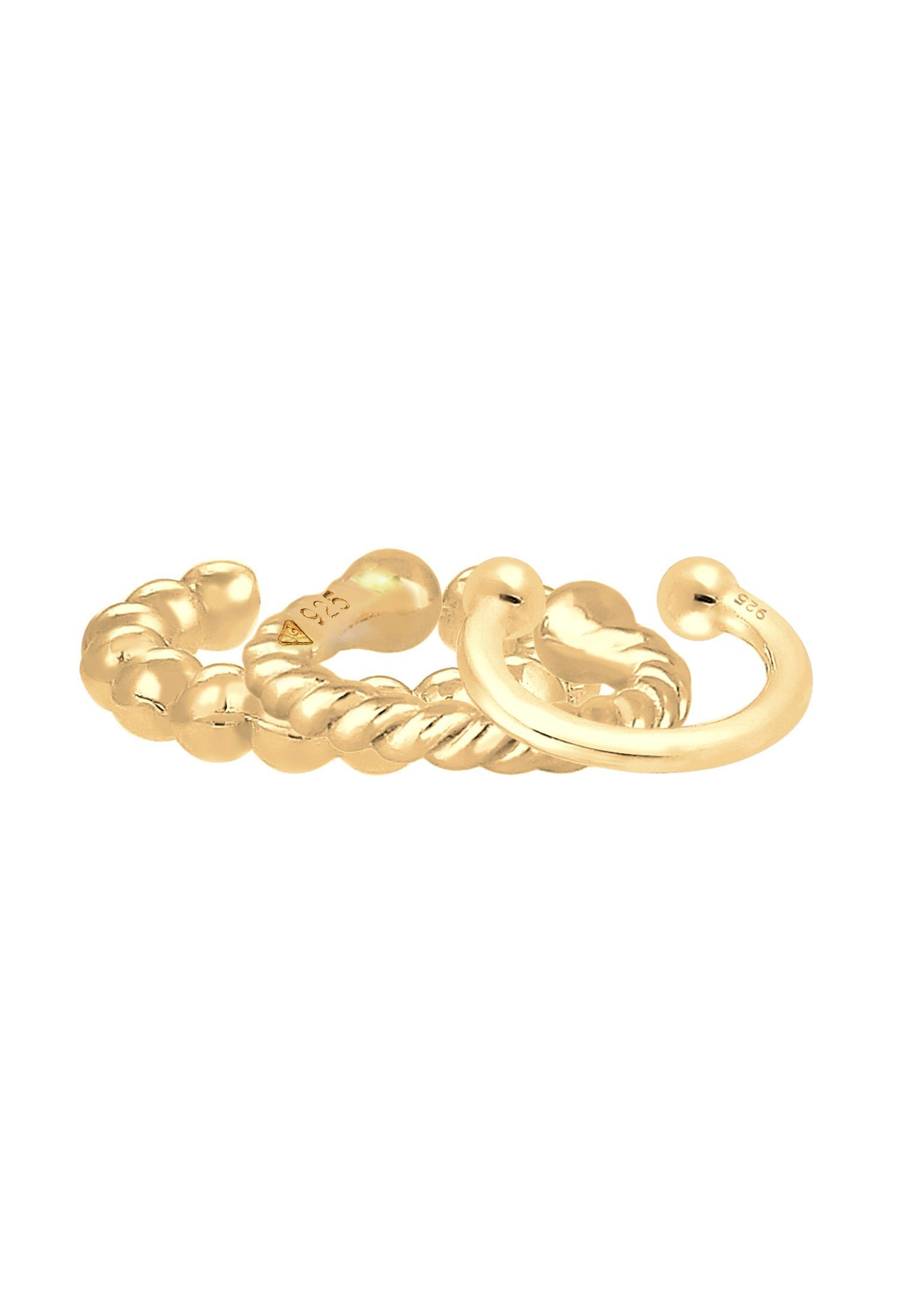 Elli Single-Ohrhaken Ohrklemme Ear Cuff 3er günstig online kaufen