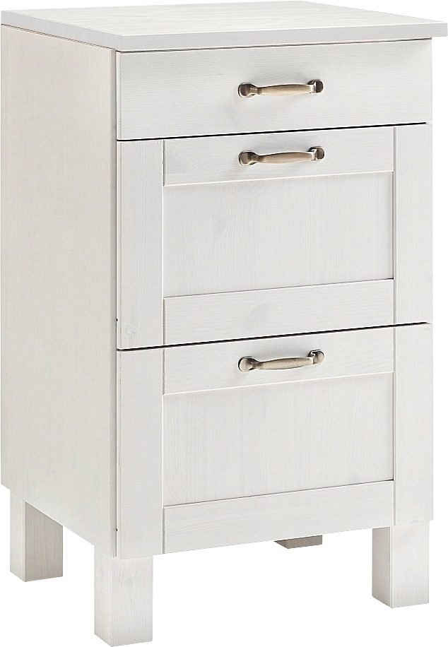 Home affaire Unterschrank Alby Breite 50 cm, 3 Schubladen