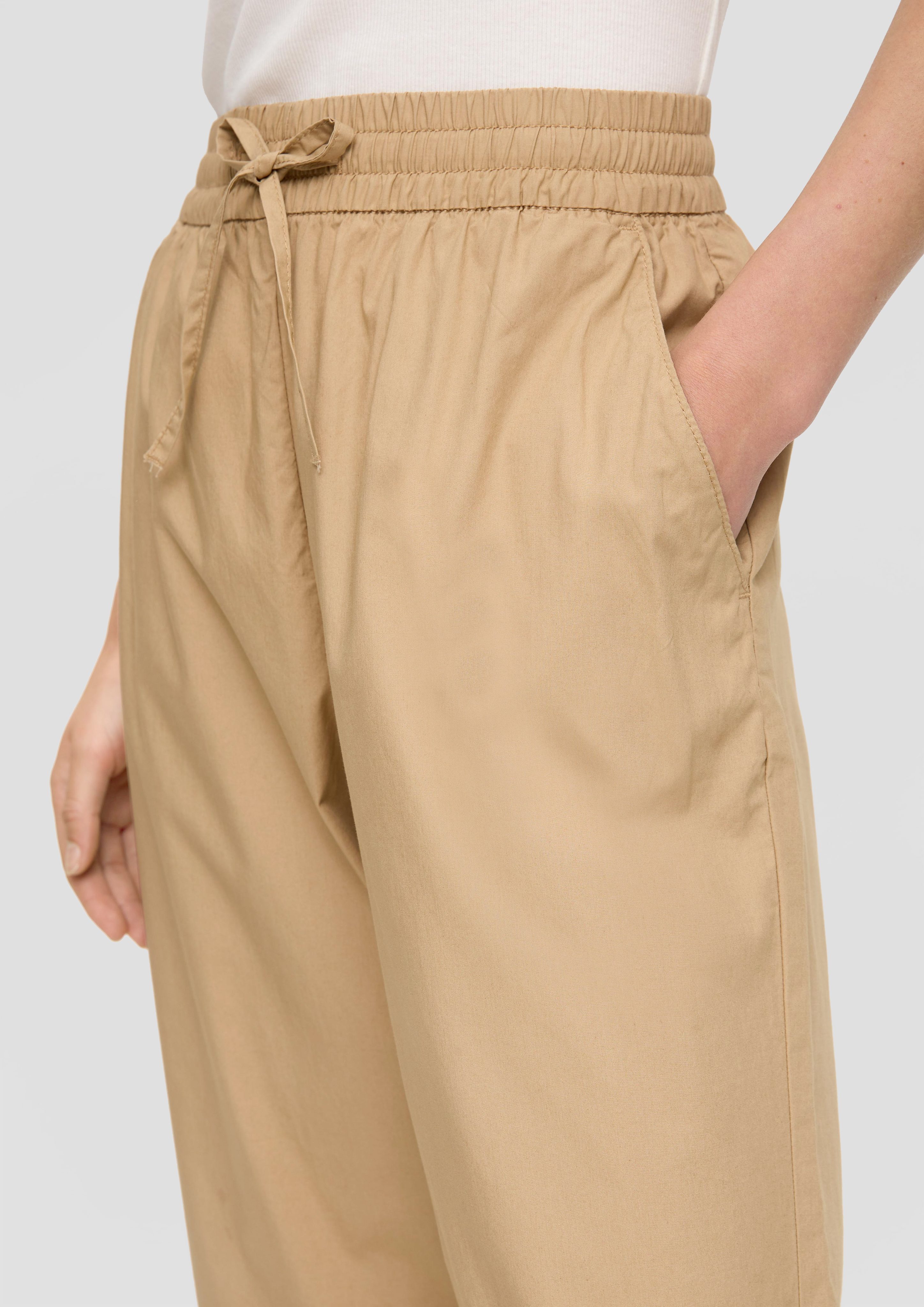 s.Oliver 7/8-Hose Culotte aus Baumwolle mit günstig online kaufen
