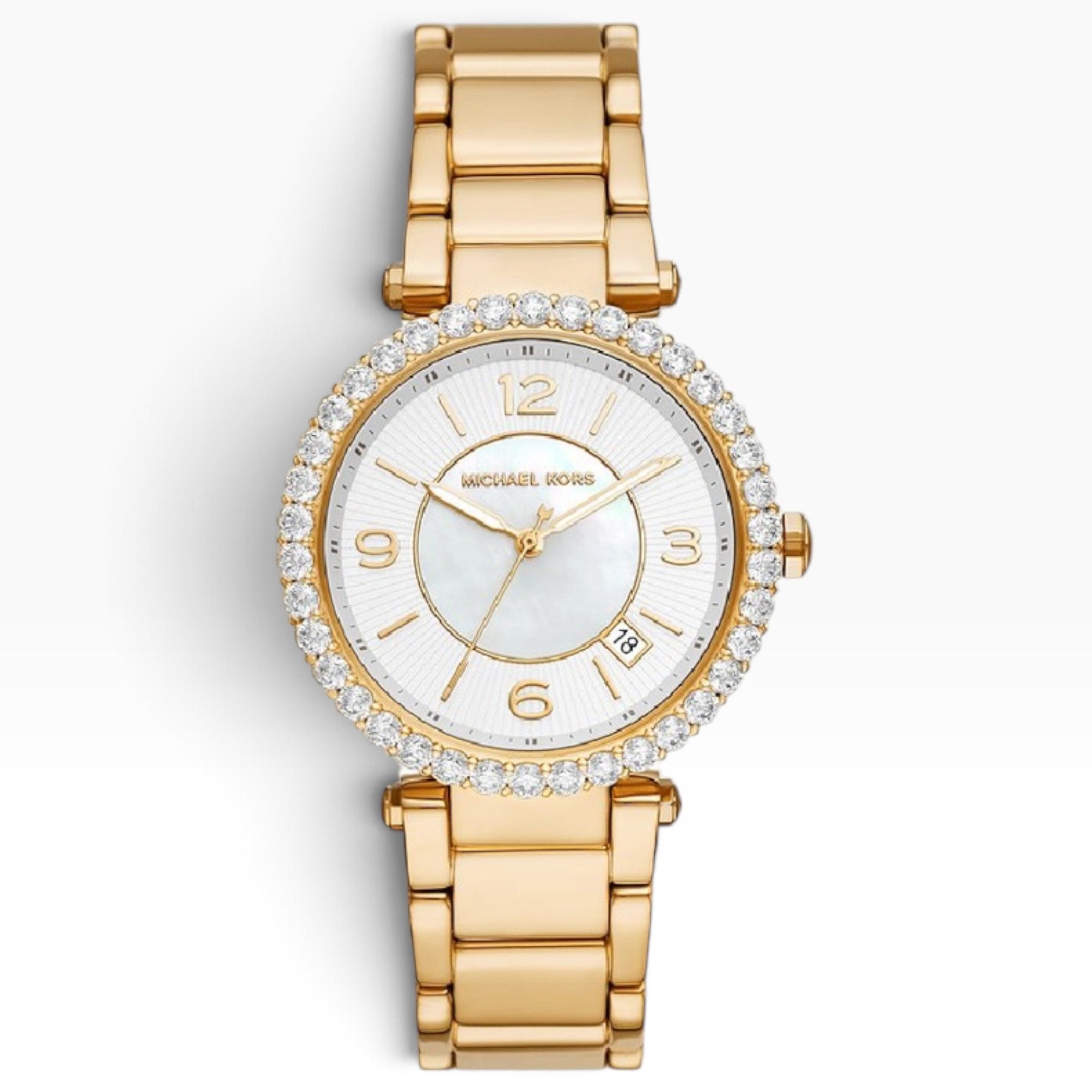 MICHAEL KORS Quarzuhr Michael Kors Quarzuhr Parker MK4693 Edelstahl Gold MK4693