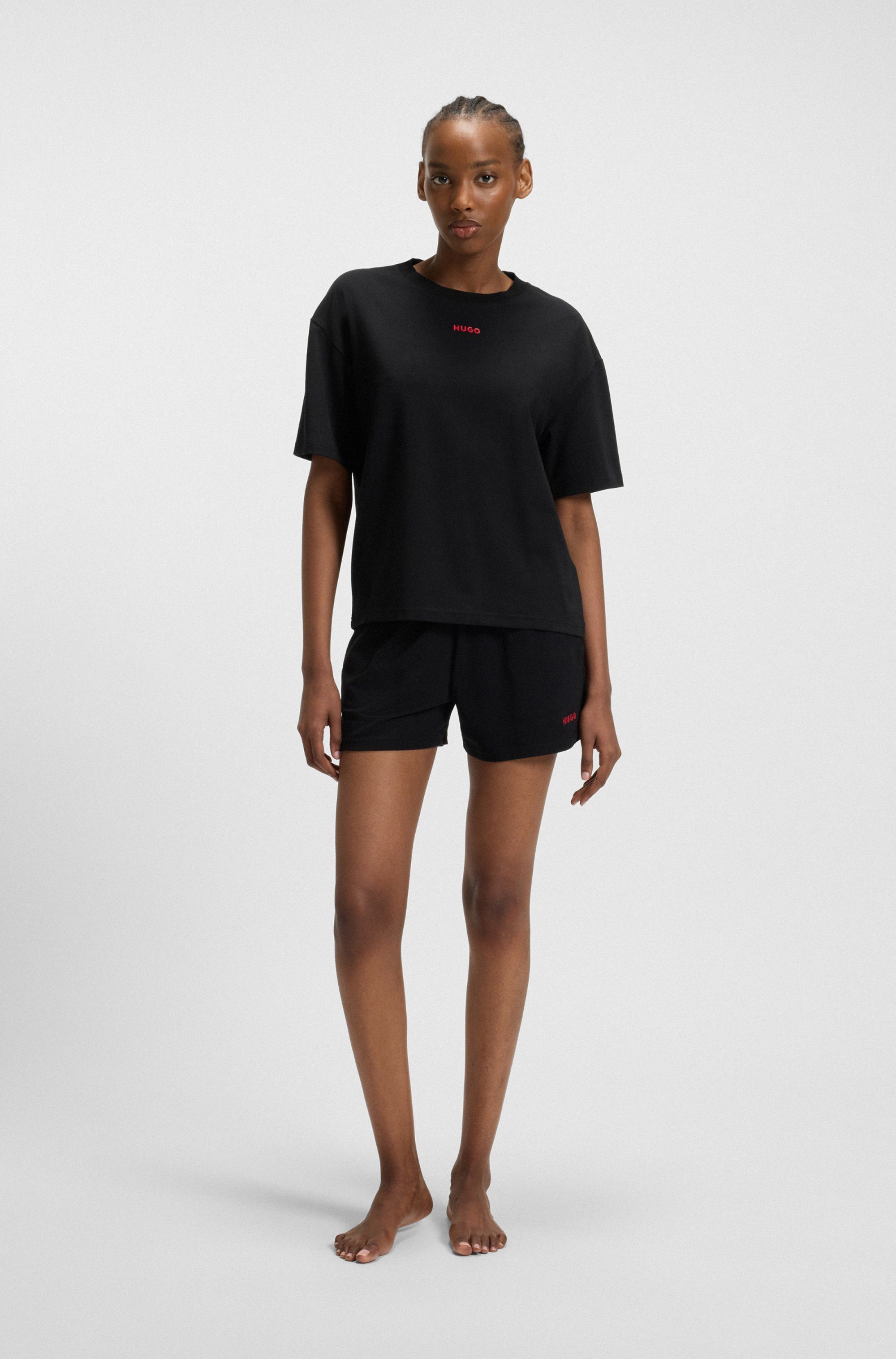 HUGO T-Shirt SHUFFLE_T-SHIRT mit Rundhalsausschnitt