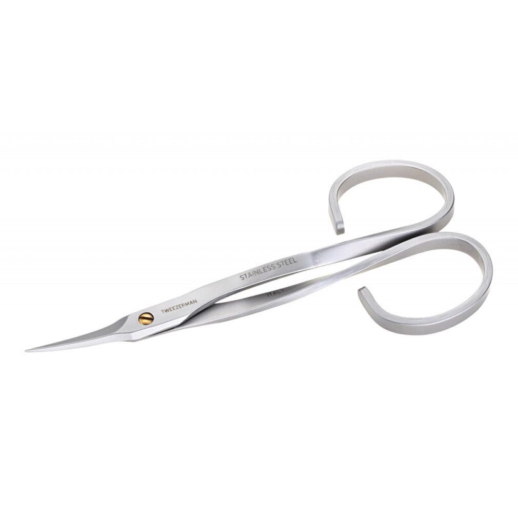 TWEEZERMAN Nagelhautmesser Scissors for cuticles and cuticles (Stainless Cuticle Scissors)