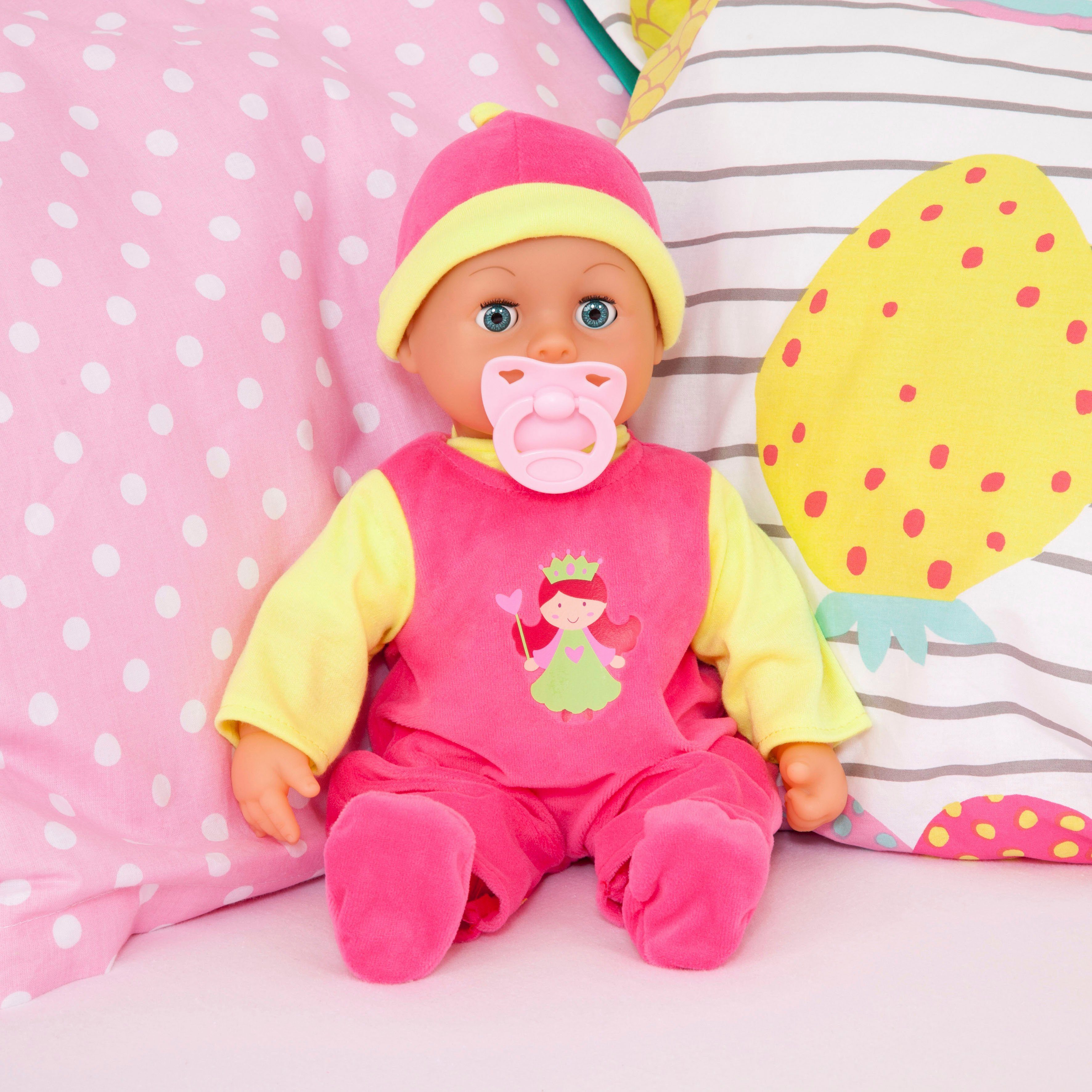 Bayer Babypuppe First Words (3-tlg), Prinzessinnen-Design günstig online kaufen