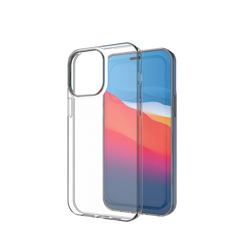 Ventarent Smartphone-Hülle Handy Hülle Case passt für iPhone 14 / 14 Plus / 14 Pro / 14 Pro Max 15,5 cm (6,1 Zoll), 17 cm (6,7 Zoll), Transparent, Vergilbungsfrei, Wireless-Charging