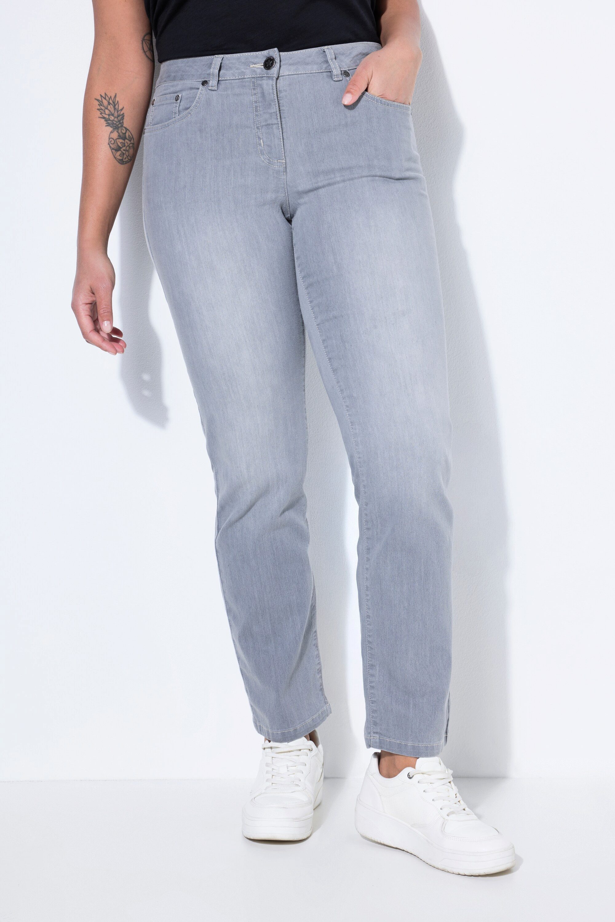 Angel of Style Regular-fit-Jeans Jeans Paula Straight Fit Stretchkomfort 5- günstig online kaufen