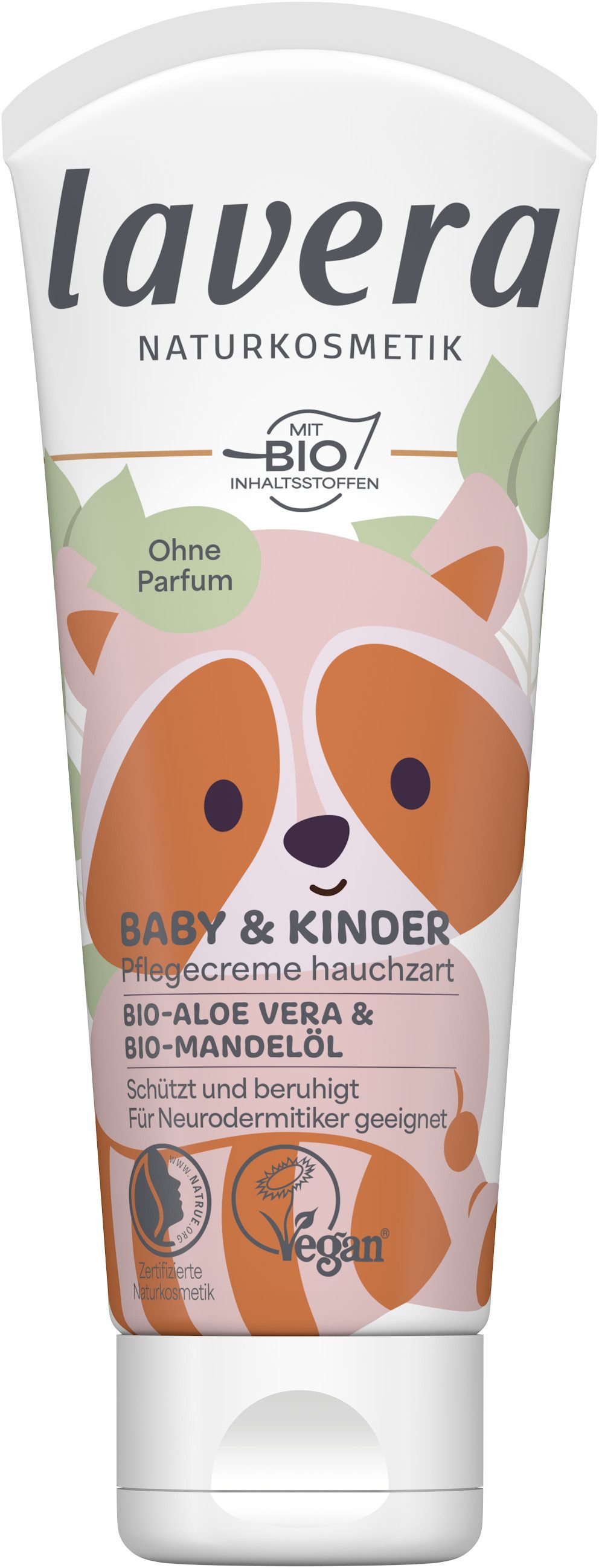 lavera Körpercreme Baby & Kinder Pflegecreme hauchzart