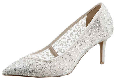 Tamaris Juliane Pumps in Glitzer-Optik