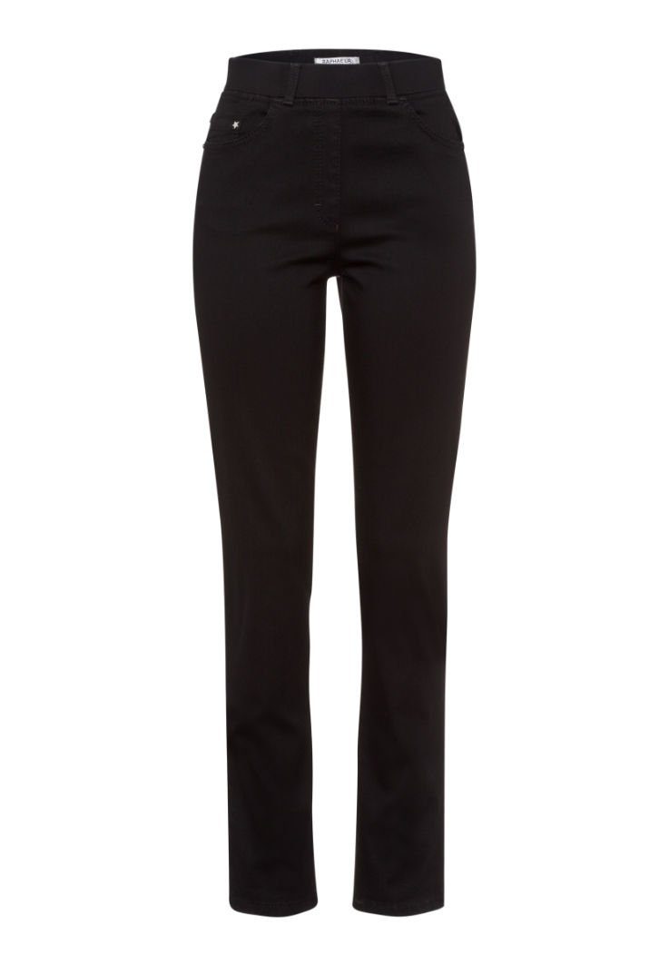 schwarz RAPHAELA by LAVINA Style Bequeme BRAX Jeans