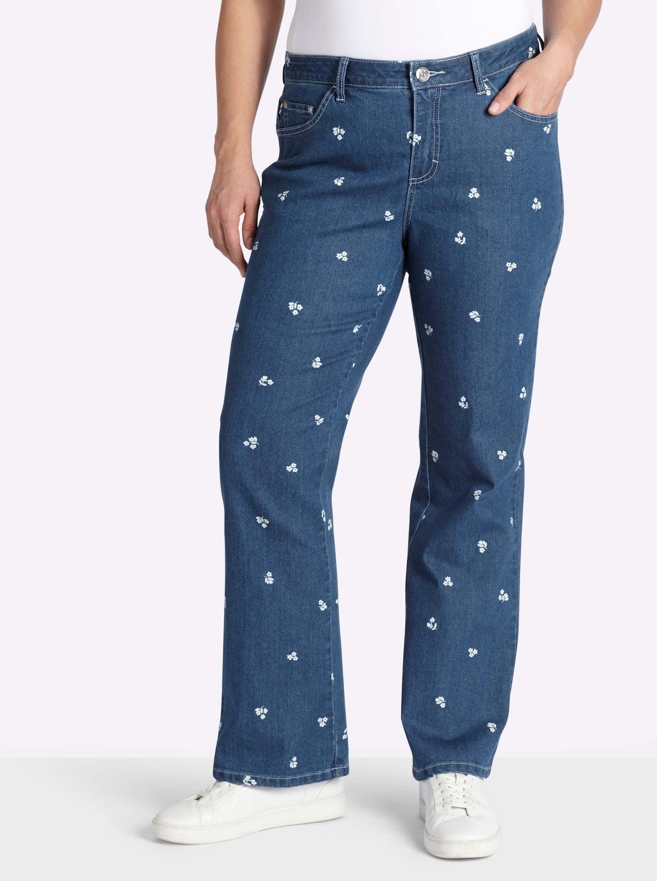 Sheego Bequeme Jeans Bootcut-Jeans normal