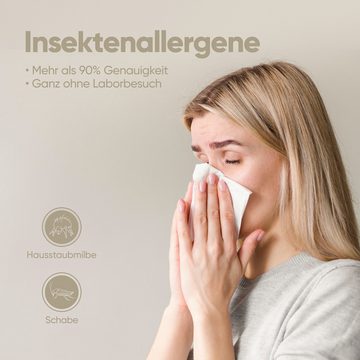 Björn&Schiller Bodentest Allergietest für zuhause, Allertyze 2 Insektenallergene Selbsttest