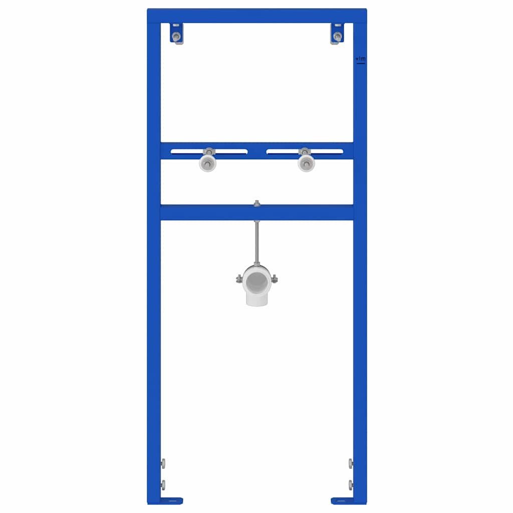 vidaXL Duschkorb Wandhalterung für das Waschbecken-System Blau 50 x 3 x 112 cm (1 St)