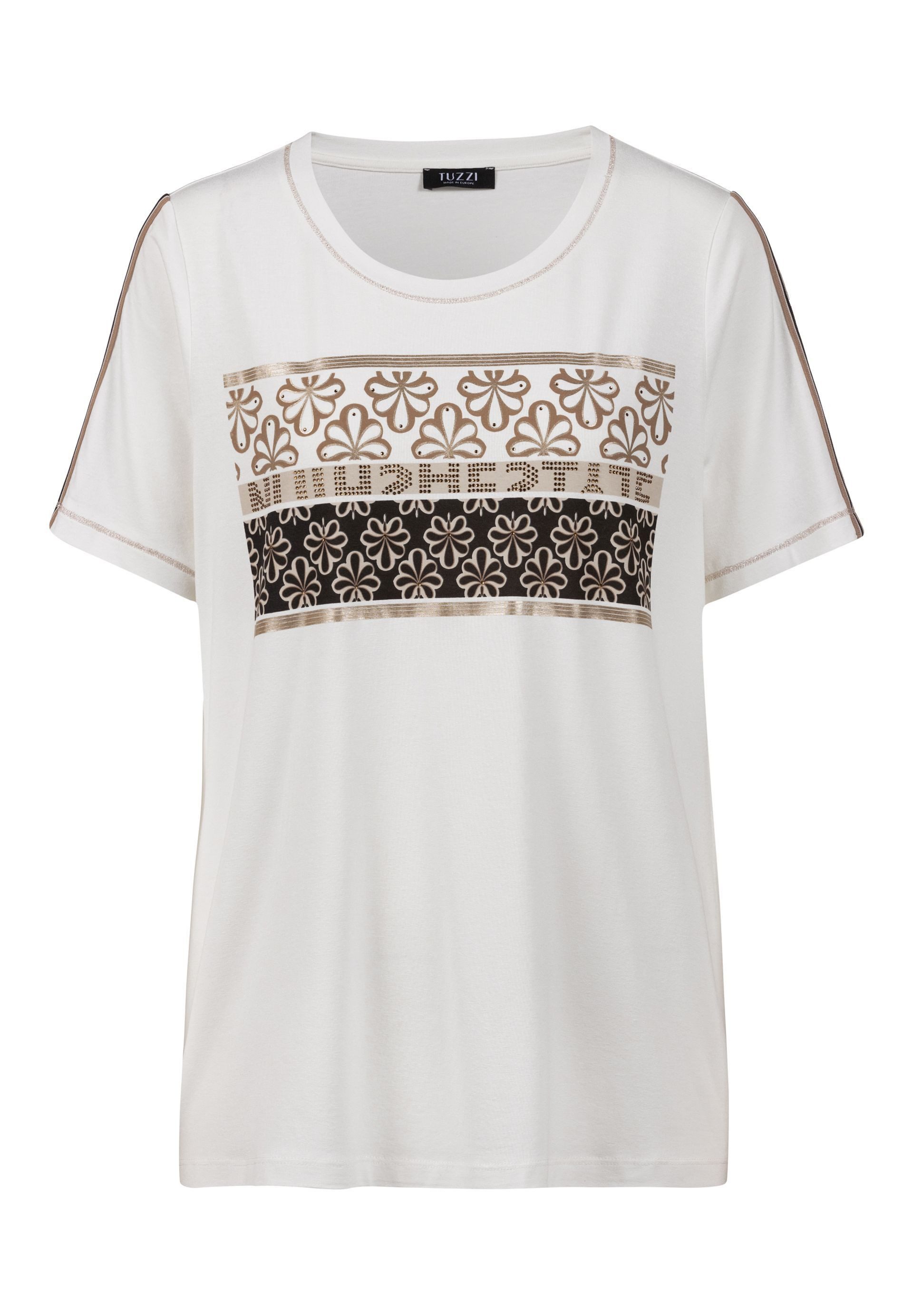TUZZI T-Shirt mit Kontraststreifen günstig online kaufen
