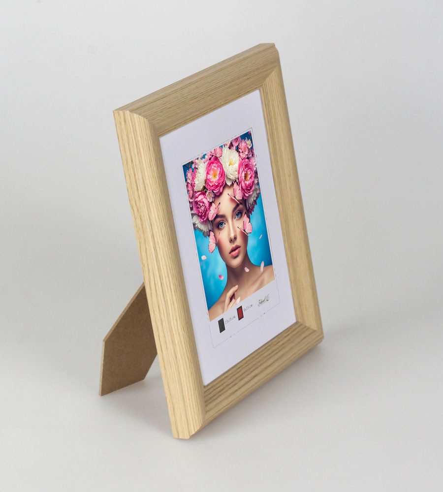 IDEAL TREND Bilderrahmen Holzrahmen mit Kunststoffglas günstig online kaufen