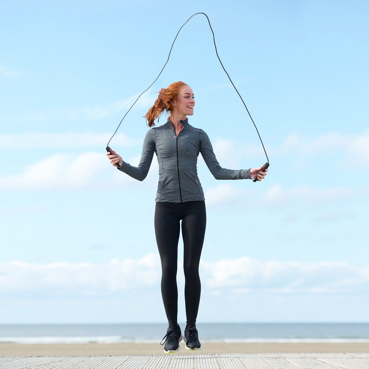 AsVIVA Springseil kugelgelagert AsVIVA JR1, Speed Rope, Seillänge: 276 cm