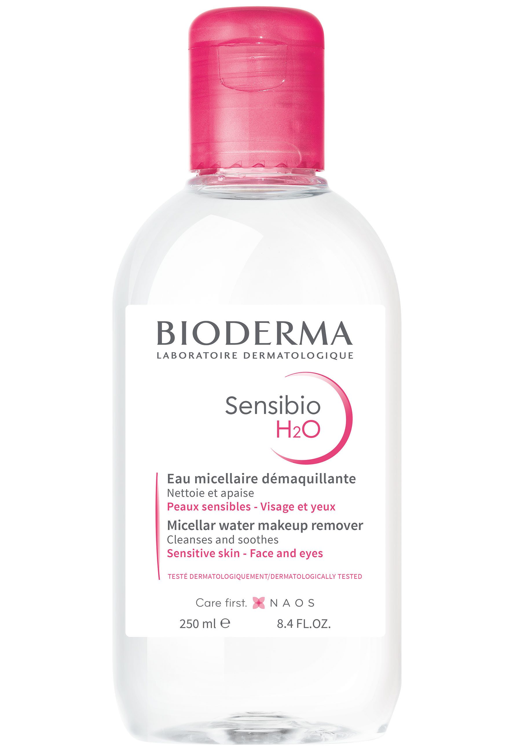 Bioderma Make-up-Entferner Sensibio H2O Mizellenwasser, Reinigung, Gesichtswasser, Make-up-Entferner - 3 in 1