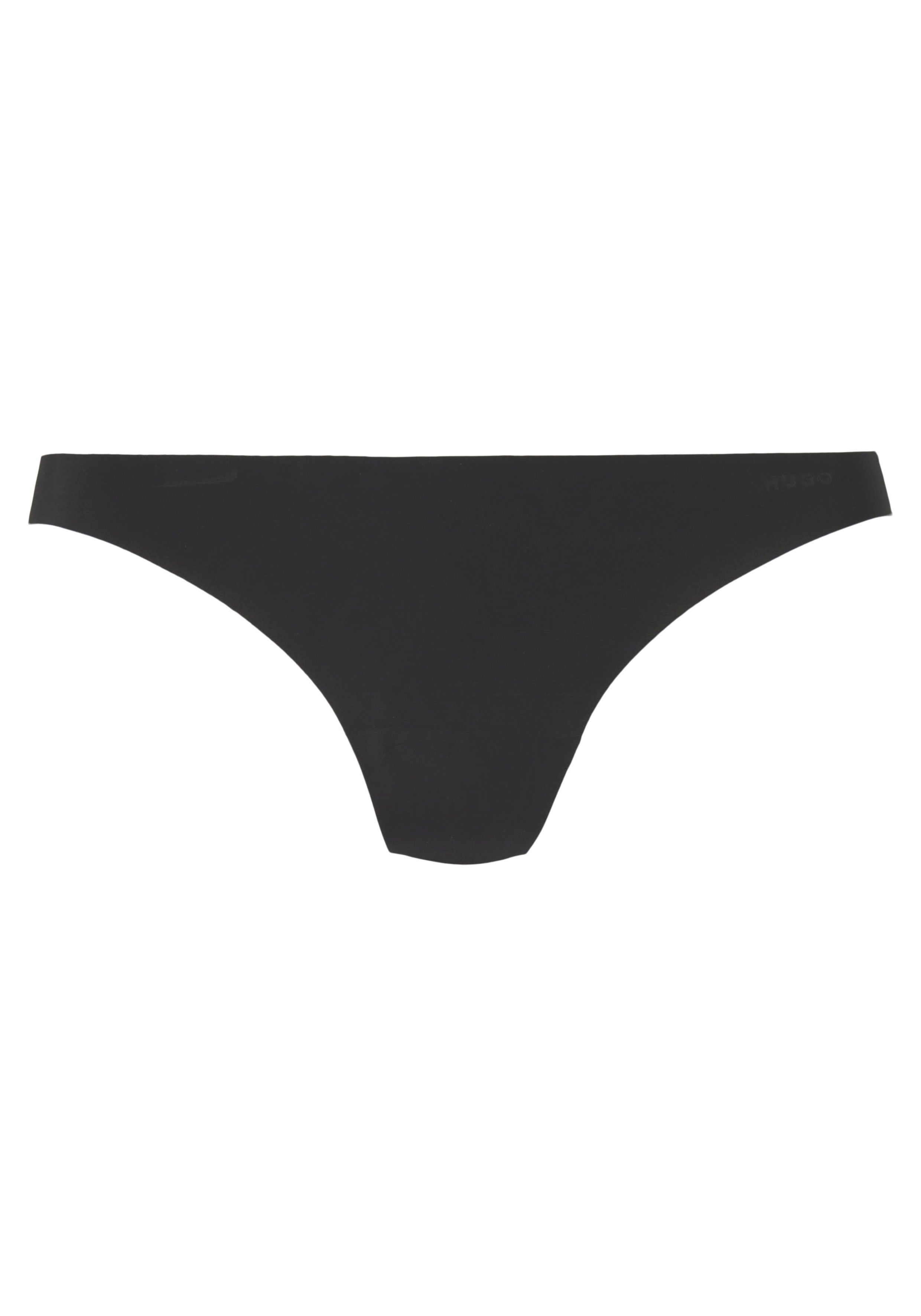 Markenlabel String C.CUT mit HUGO (Packung) THONG Black TRIPLET